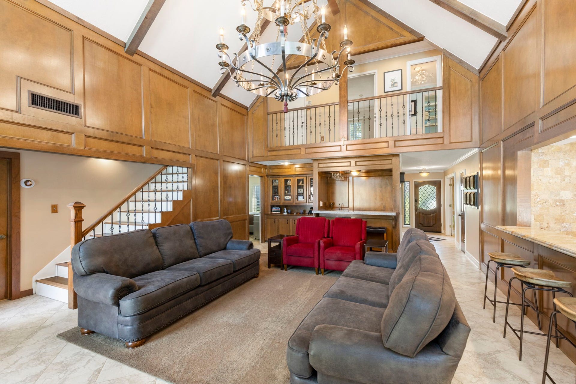 8202 Forest Ridge Road, Spring, TX 77379 This room has incredible views from all angles.