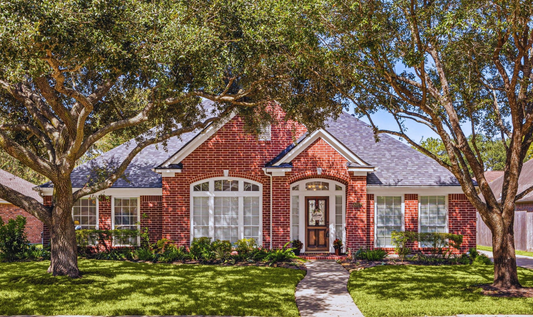 8327 E Copper Village Drive, Houston, TX 77095 Welcome to 8327 E Copper Village Dr, nestled in the established Copper Village community under a canopy of mature oak trees. This home features a new roof and recent paint, adding even more peace of mind to this move-in ready property.