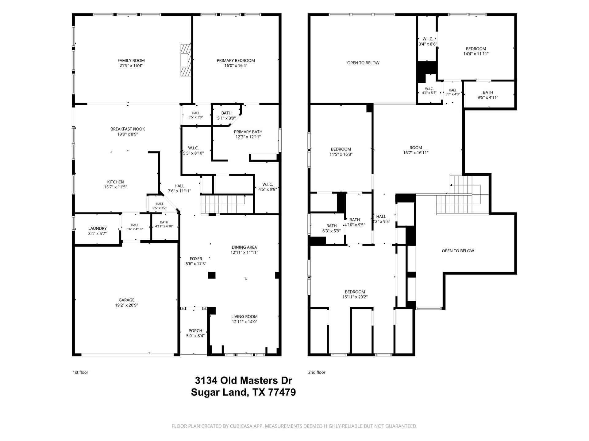3134 Old Masters Drive, Sugar Land, TX 77479 3134 Old Masters Drive, Sugar Land, TX 77479