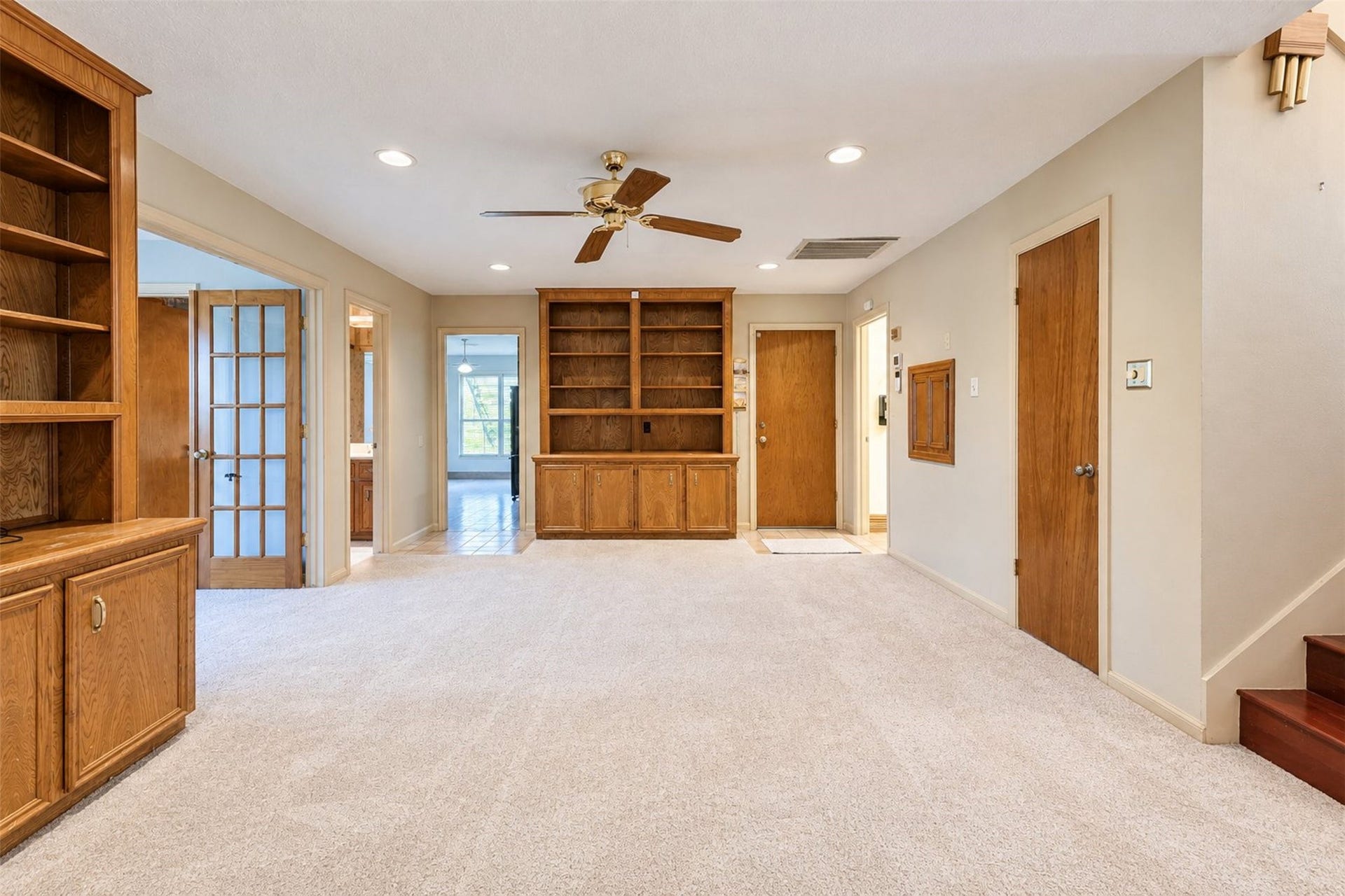 View of family room from other direction.