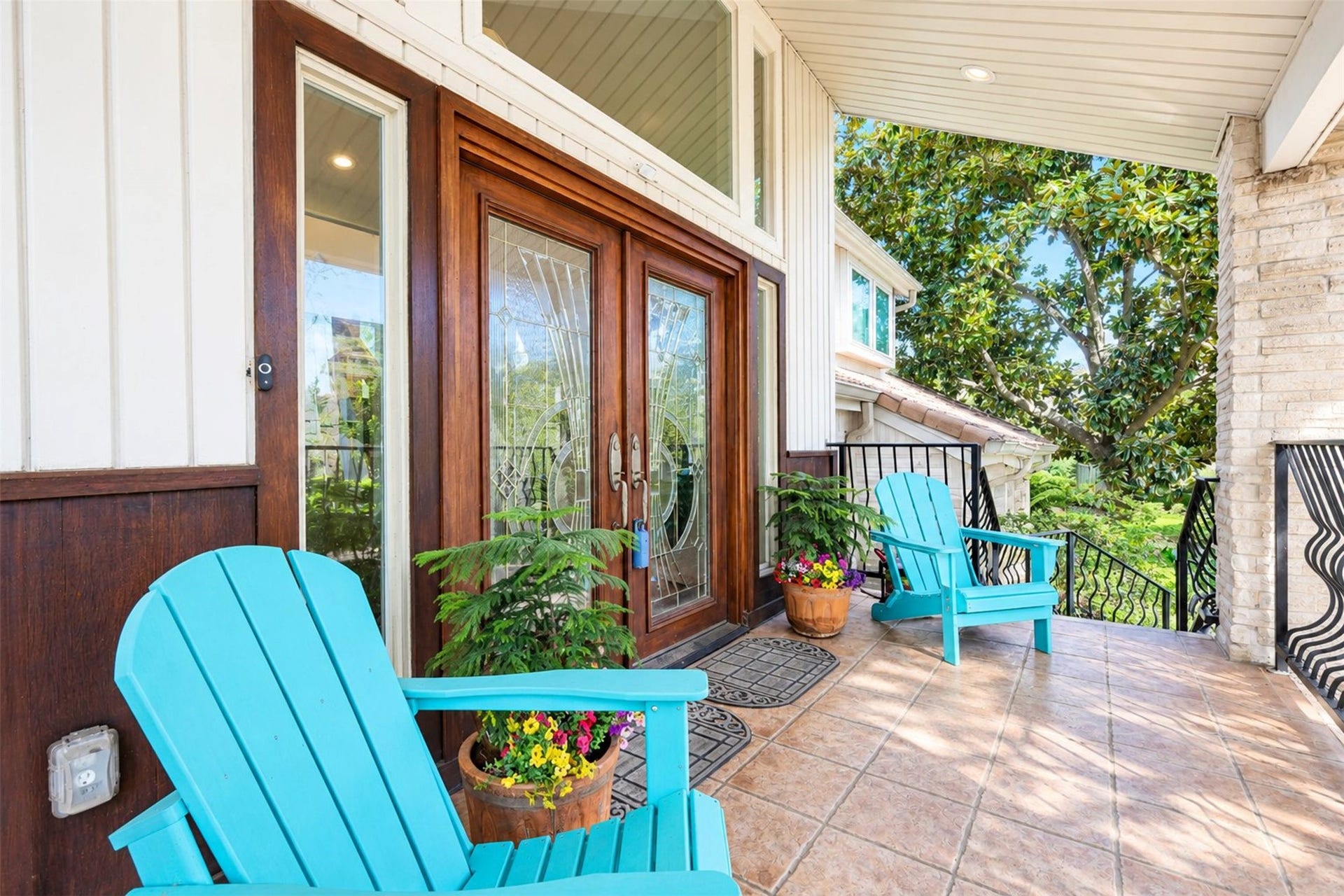 Front porch.