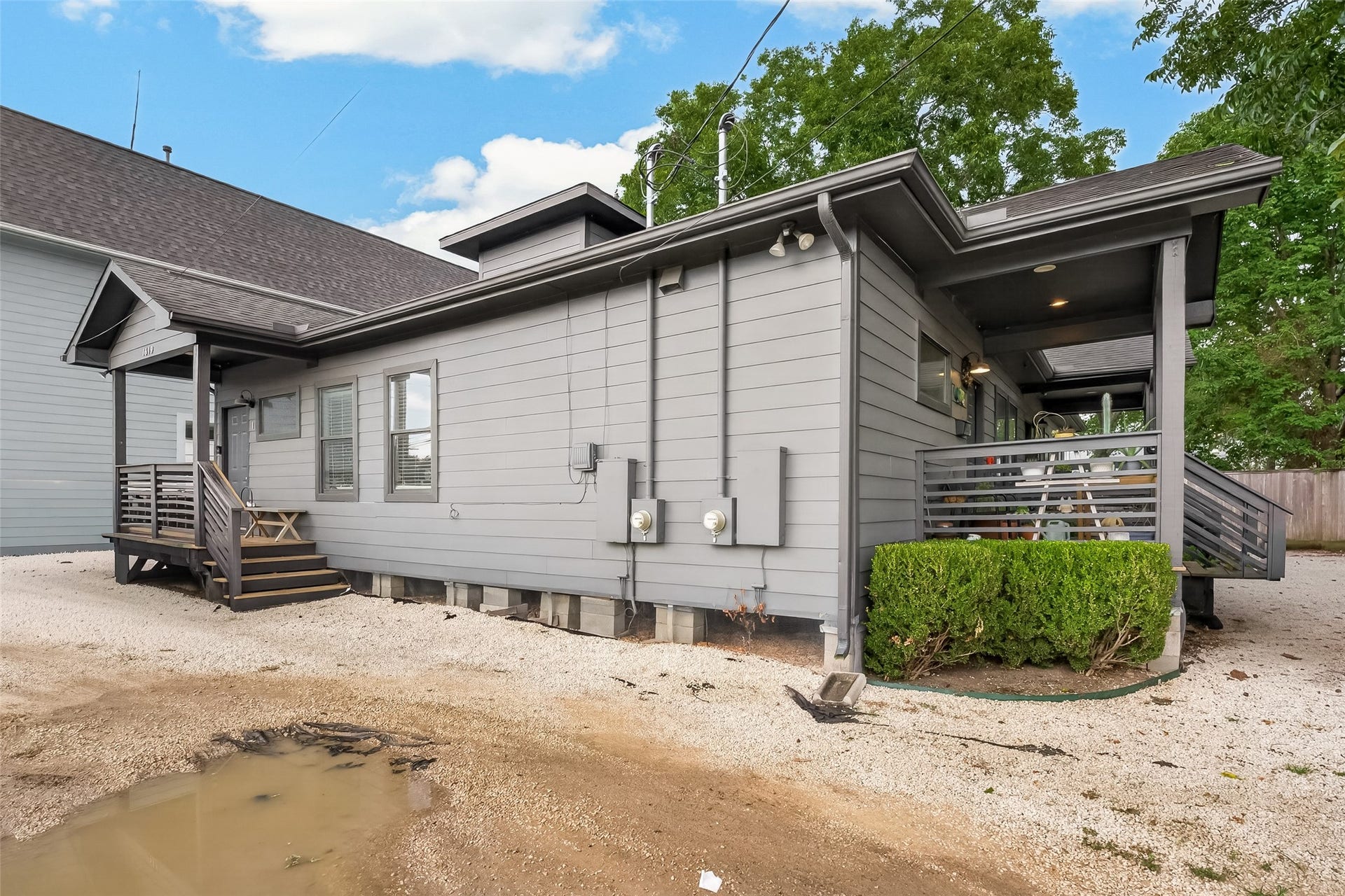 This property can be commercial and residental