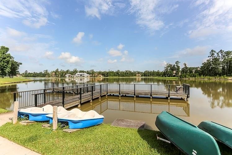 27539 S Lazy Meadow Way, Spring, TX 77386 community Pier