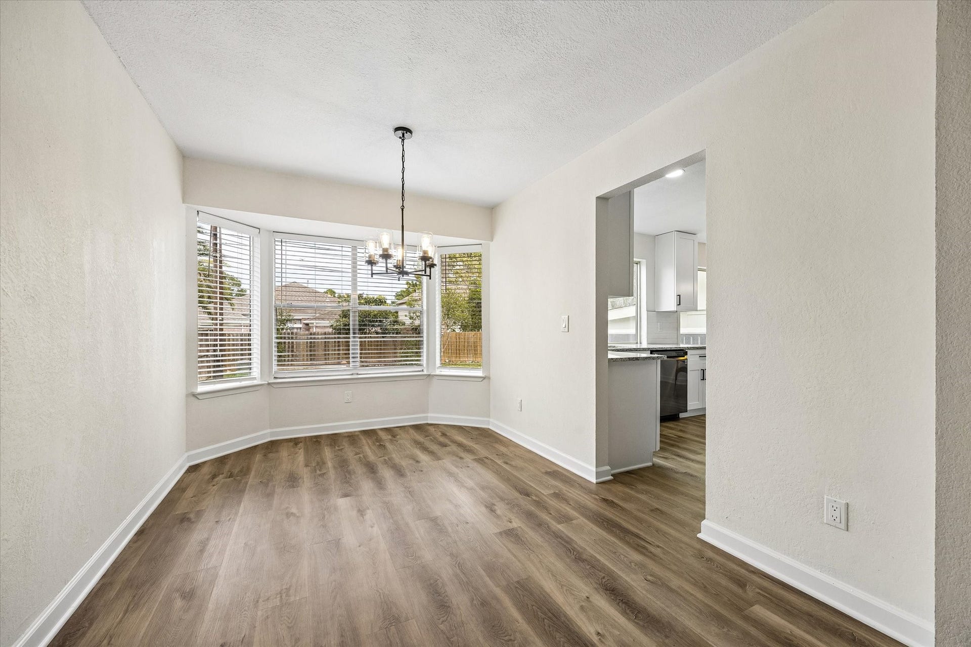 21502 River Court Drive, Katy, TX 77449 Plenty of room for a large dining table, making it easy to host family dinners and gather with friends.