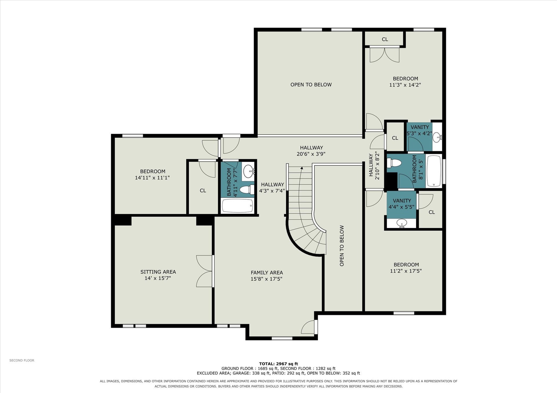 5107 Autumn Hills Trail, Pearland, TX 77584 Second Floor