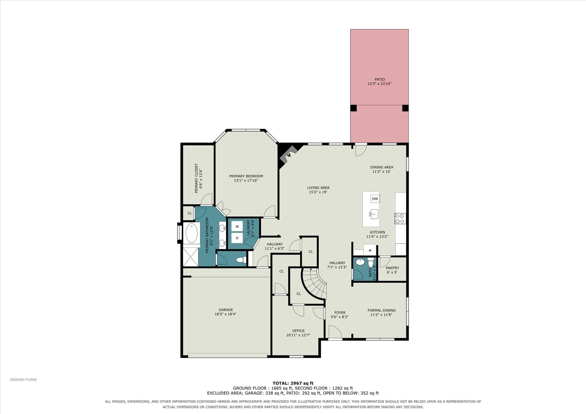 5107 Autumn Hills Trail, Pearland, TX 77584 First Floor