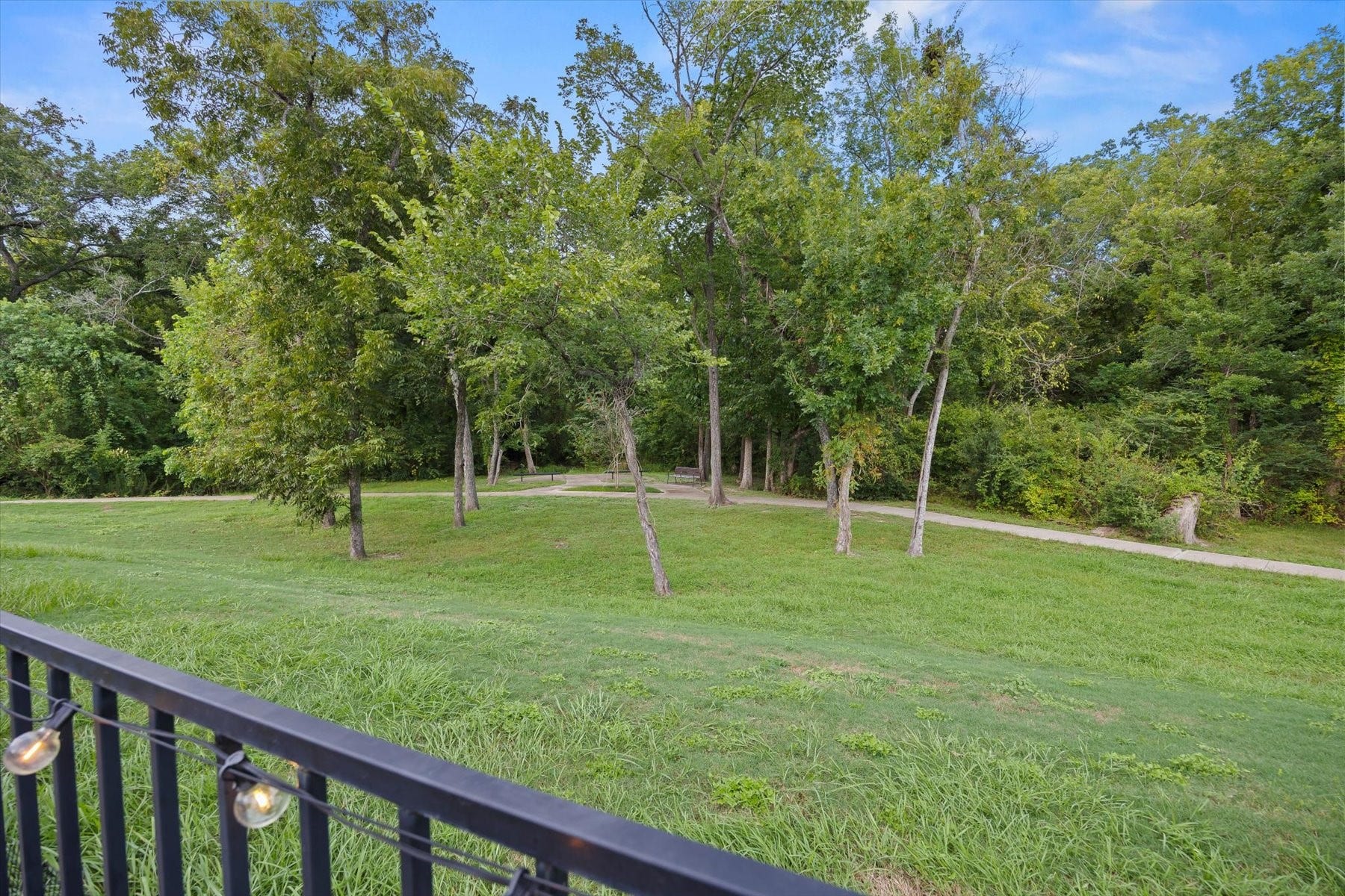 1219 Mcmurtry Ridge Drive, Katy, TX 77494 Just beyond the backyard fence, enjoy direct access to the scenic walking trail and peaceful nature preserve.
