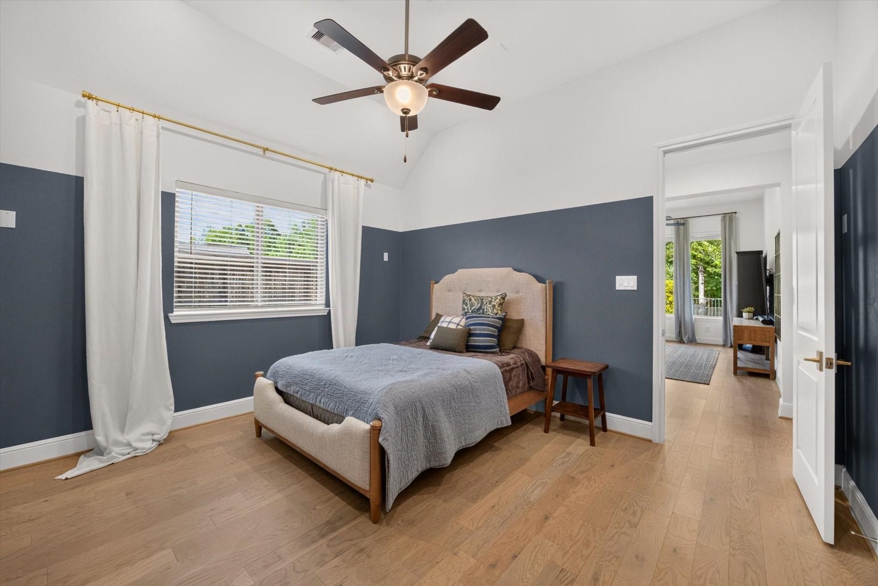 1219 Mcmurtry Ridge Drive, Katy, TX 77494 Bedroom offers ample space and plenty of sunlight to create a warm, airy feel.