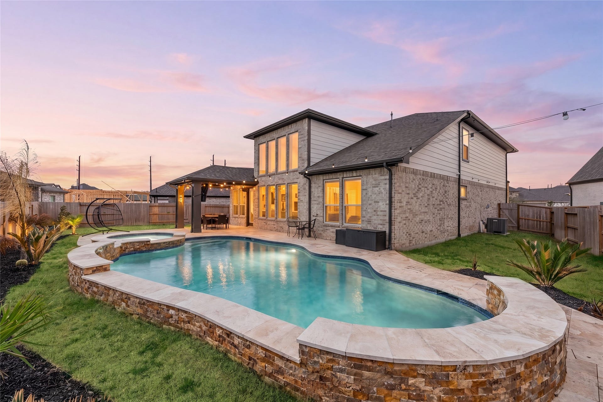 Teaser alert- Splash, sizzle, unwind and entertain in your private oasis in your heated pool and spa. Paradise found!
