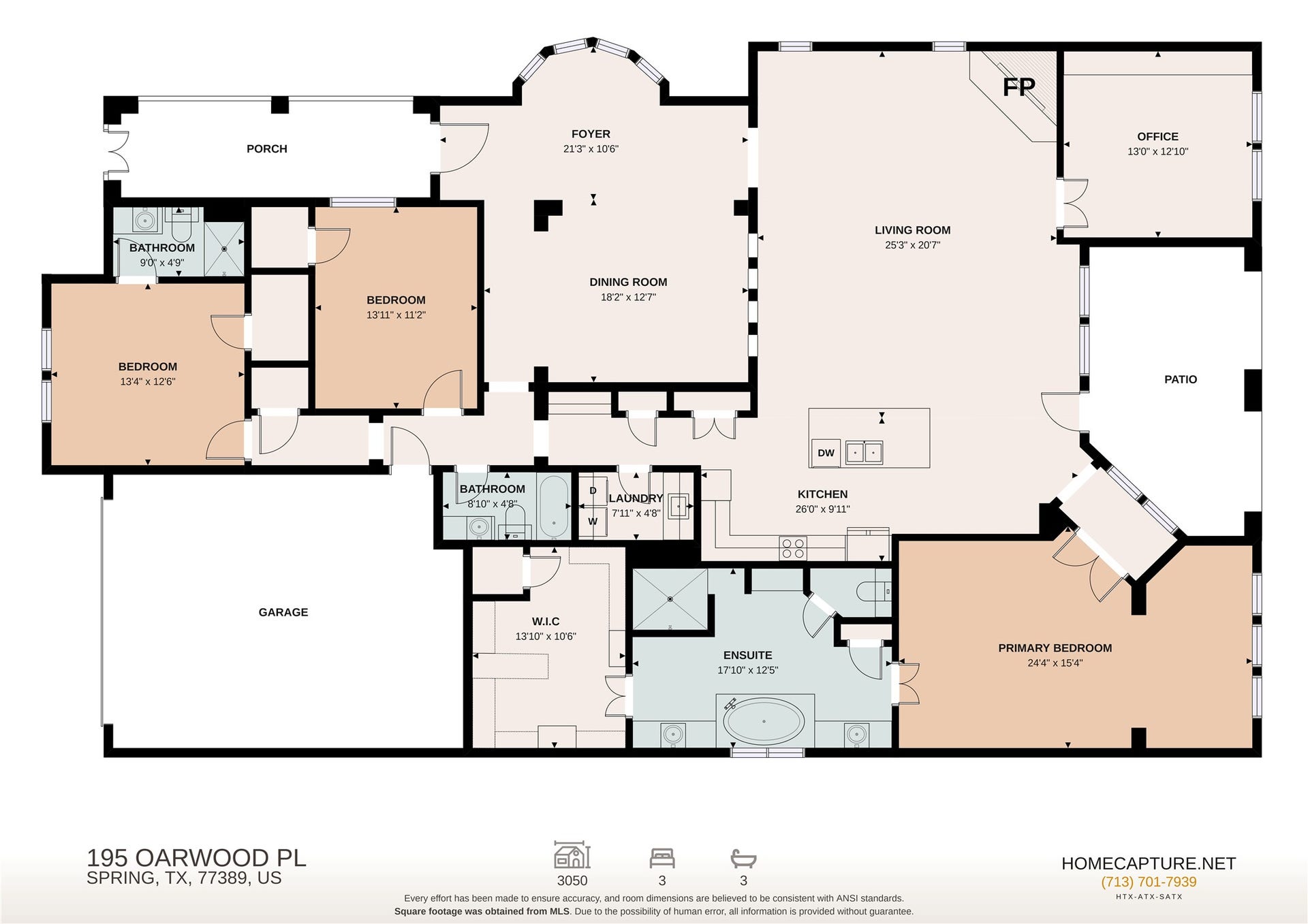 195 Oarwood Place, The Woodlands, TX 77389 195 Oarwood Place, The Woodlands, TX 77389
