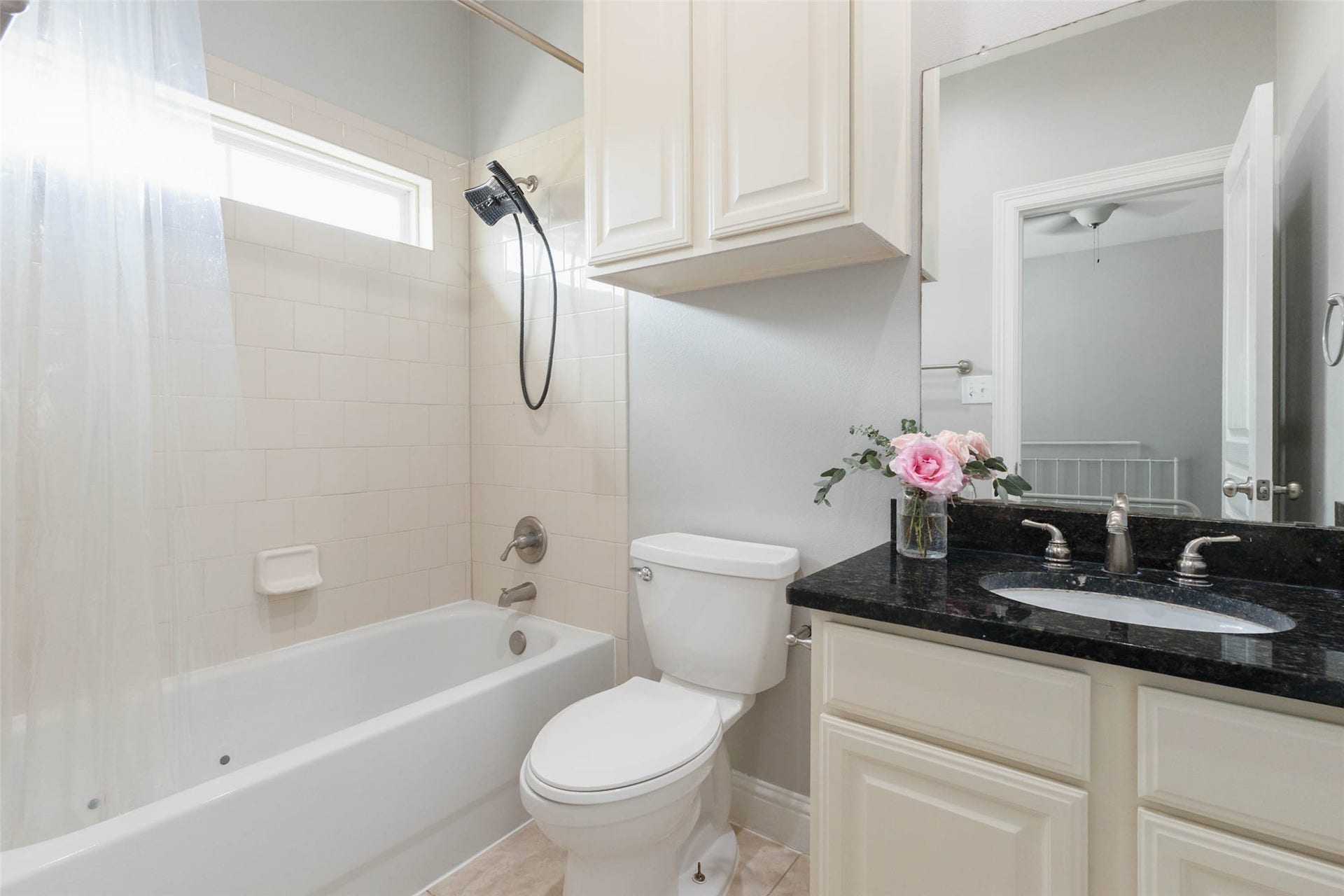 No fighting in the morning because someone is taking too long to brush their teeth... in this home, each bedroom has it's own bathroom. This is the 3rd ensuite Bathroom in the 3rd Floor Bedroom.