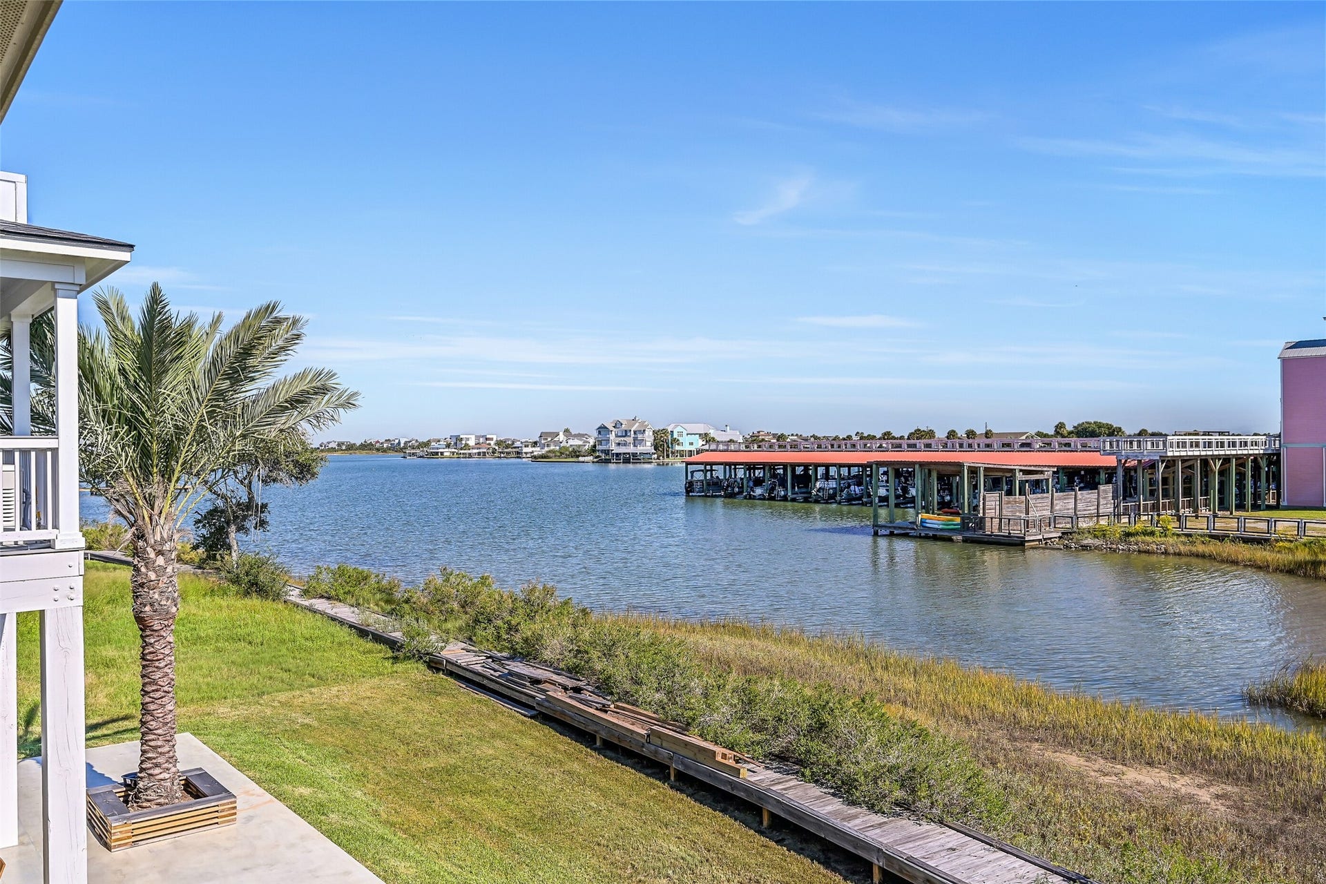 3627 Niko Court, Galveston, TX 77554 Imagine starting every morning with this beautiful view right outside your door!