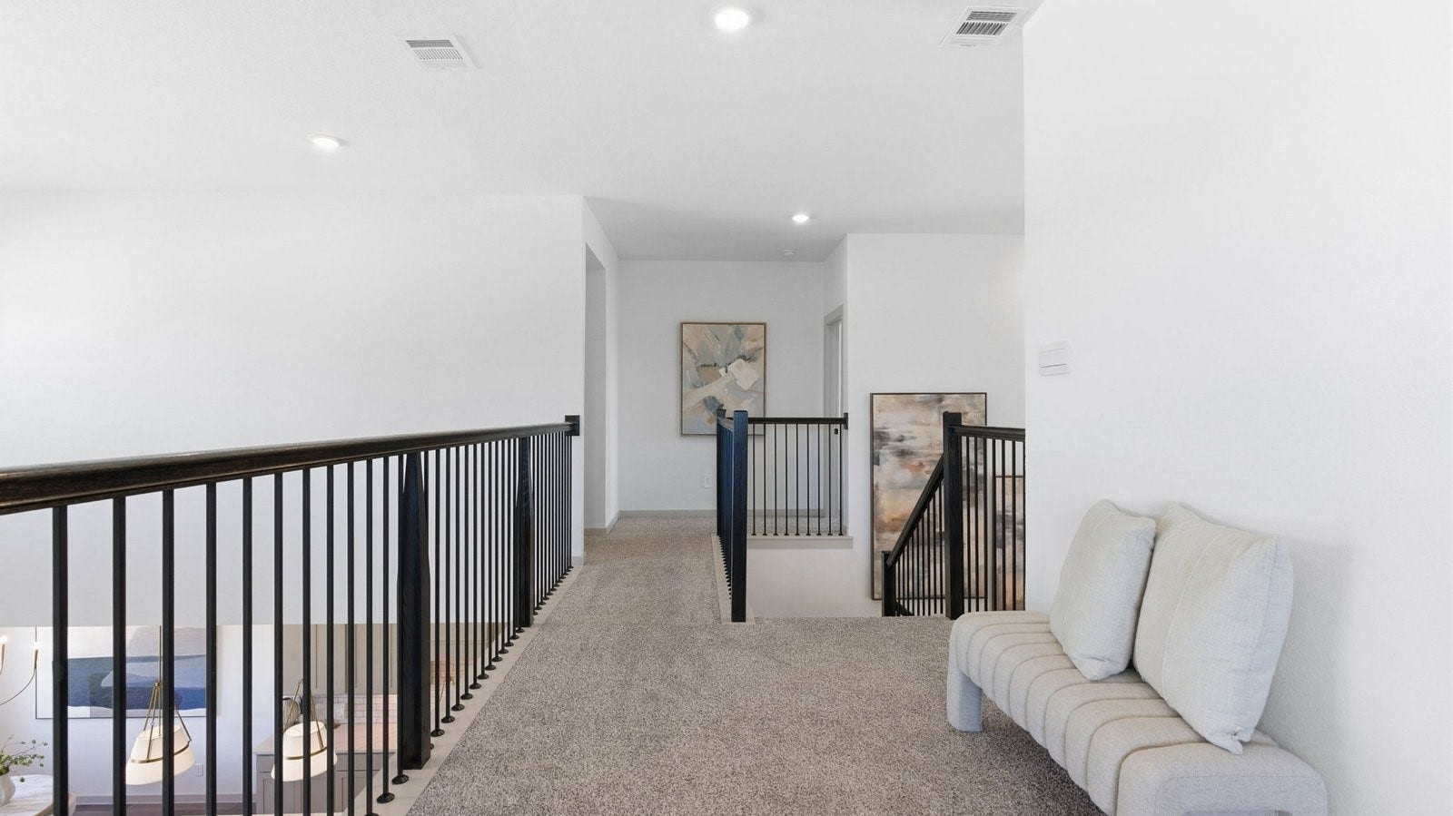 2507 Friendswood Trail, Friendswood, TX 77546 second story walk way with exposed railing