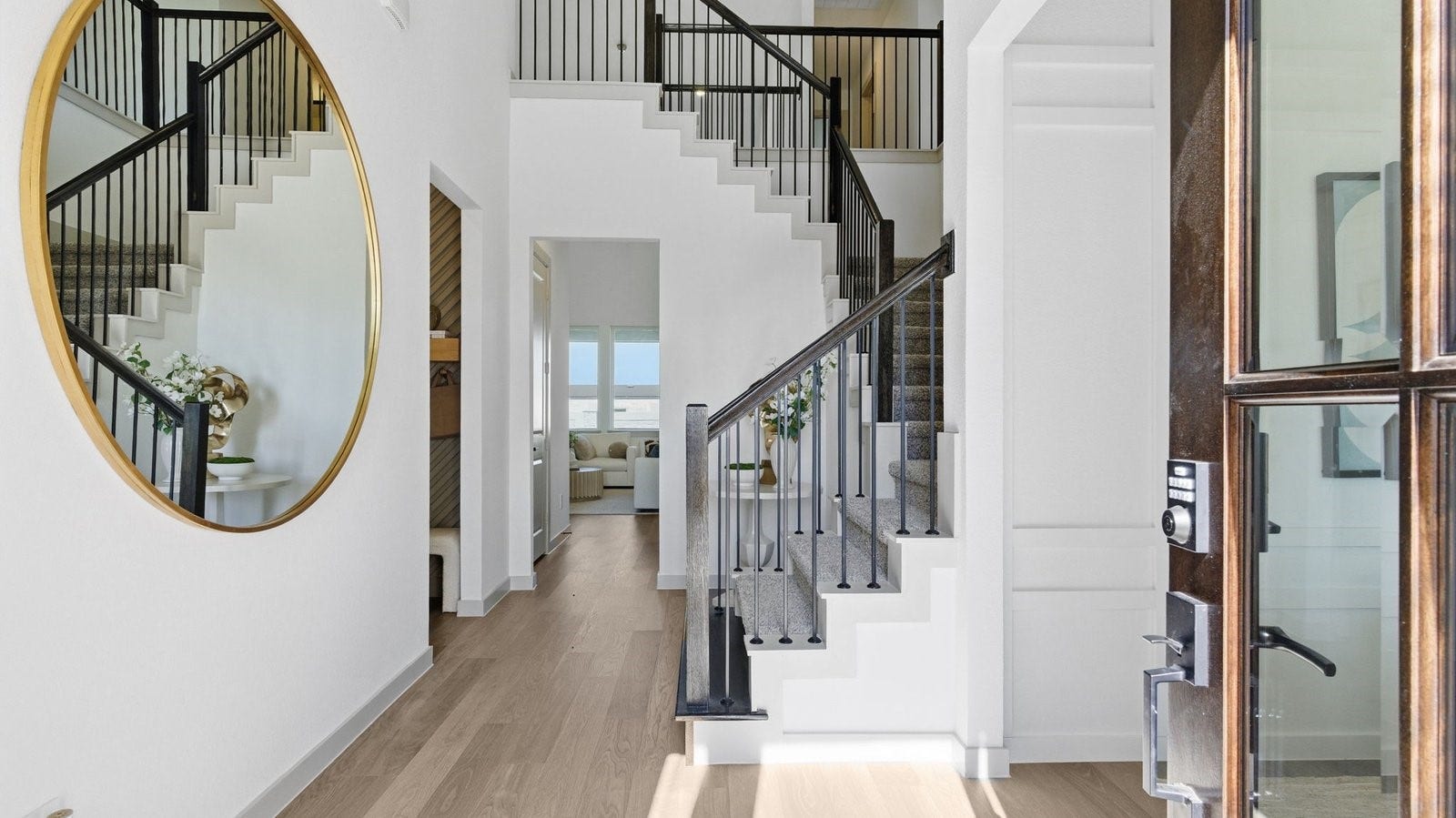 2507 Friendswood Trail, Friendswood, TX 77546 Spacious entry foyer with grand staircase leading to the second floor