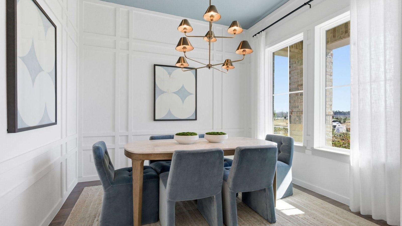 2507 Friendswood Trail, Friendswood, TX 77546 A separate dining room with large windows for maximum natural lighting and a gorgeous view of the front yard