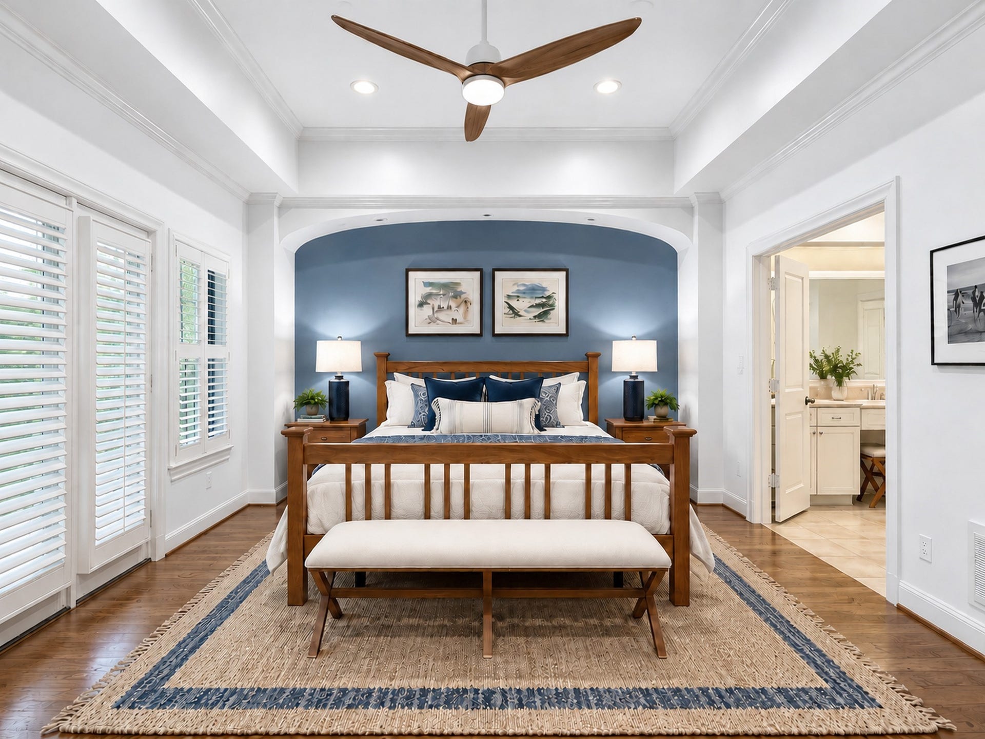 54 Riva Row, The Woodlands, TX 77380 French doors lead to your own private balcony.