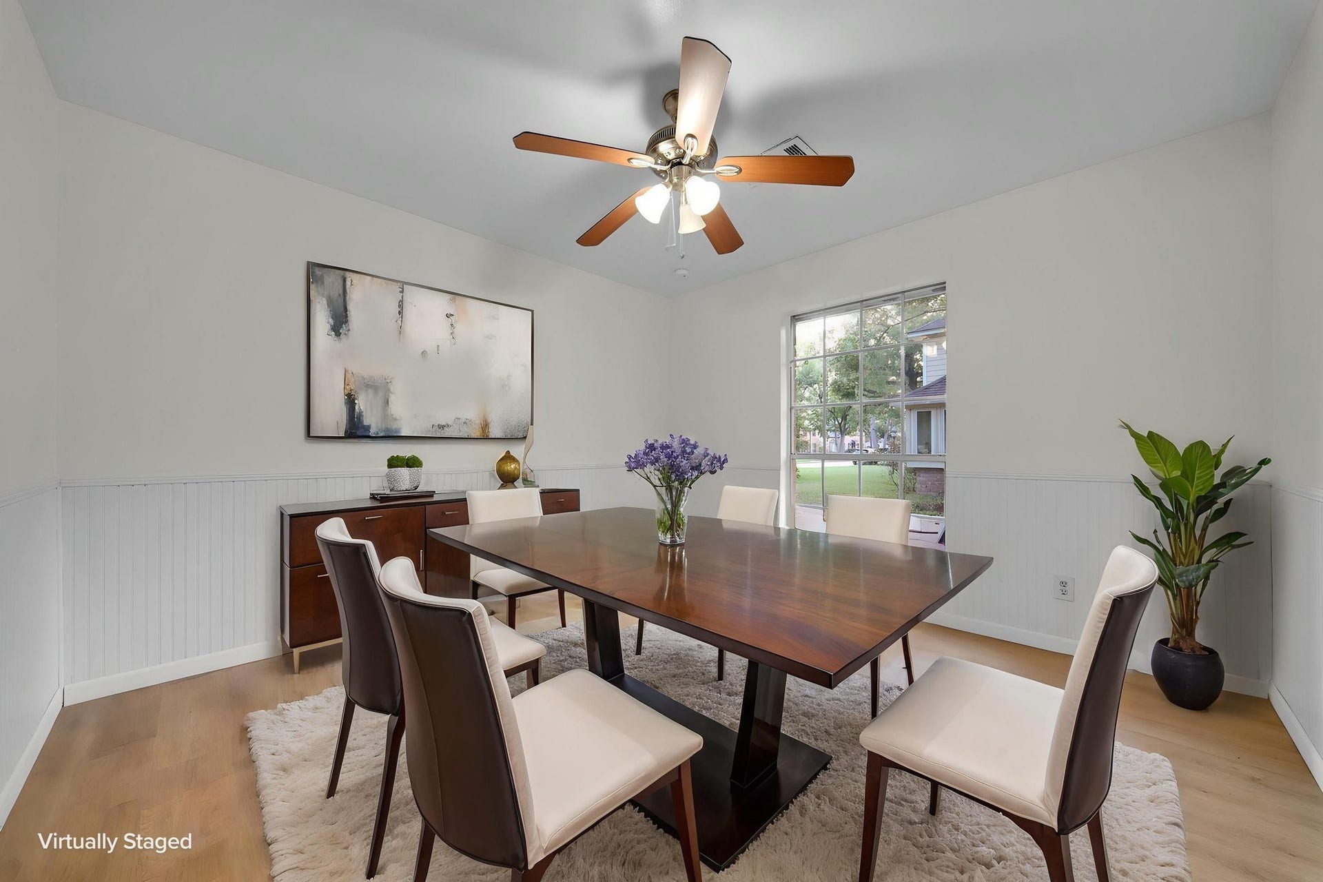 Formal Dining Virtually staged