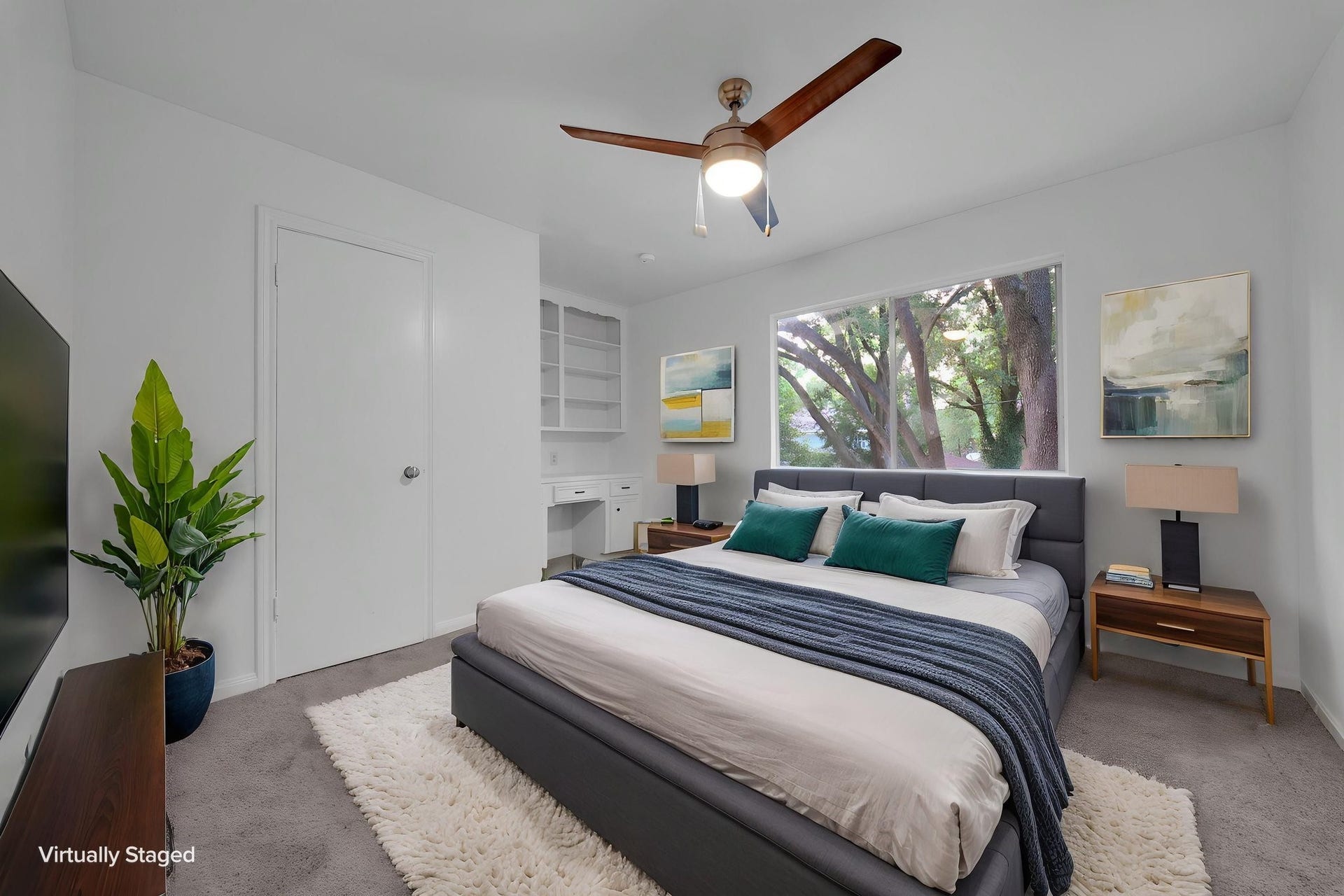 Bedroom #3 Virtually staged
