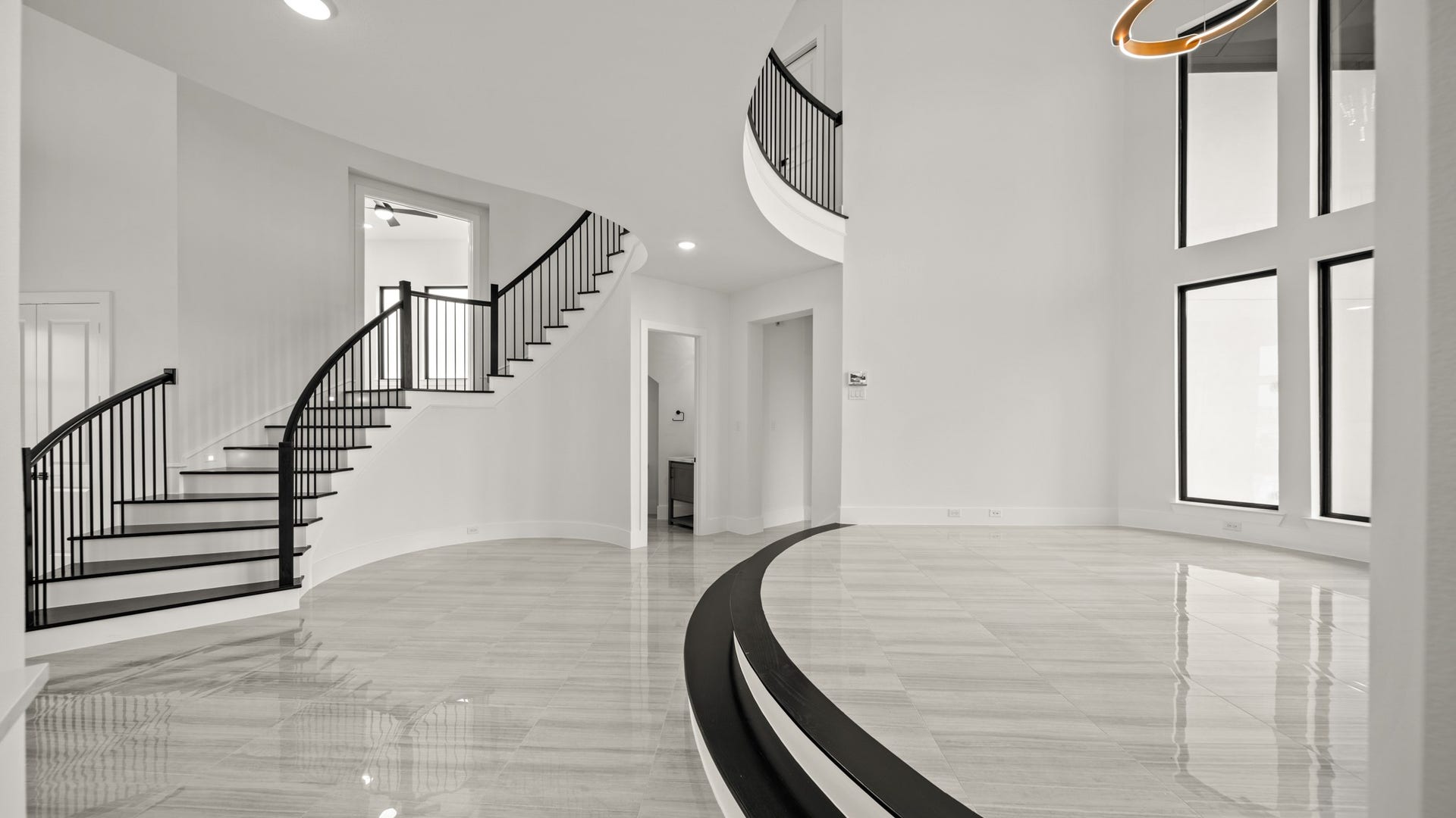 35618 Brassavola Terrace, Simonton, TX 77476 Foyer - Stairway (Similar Home Shown)