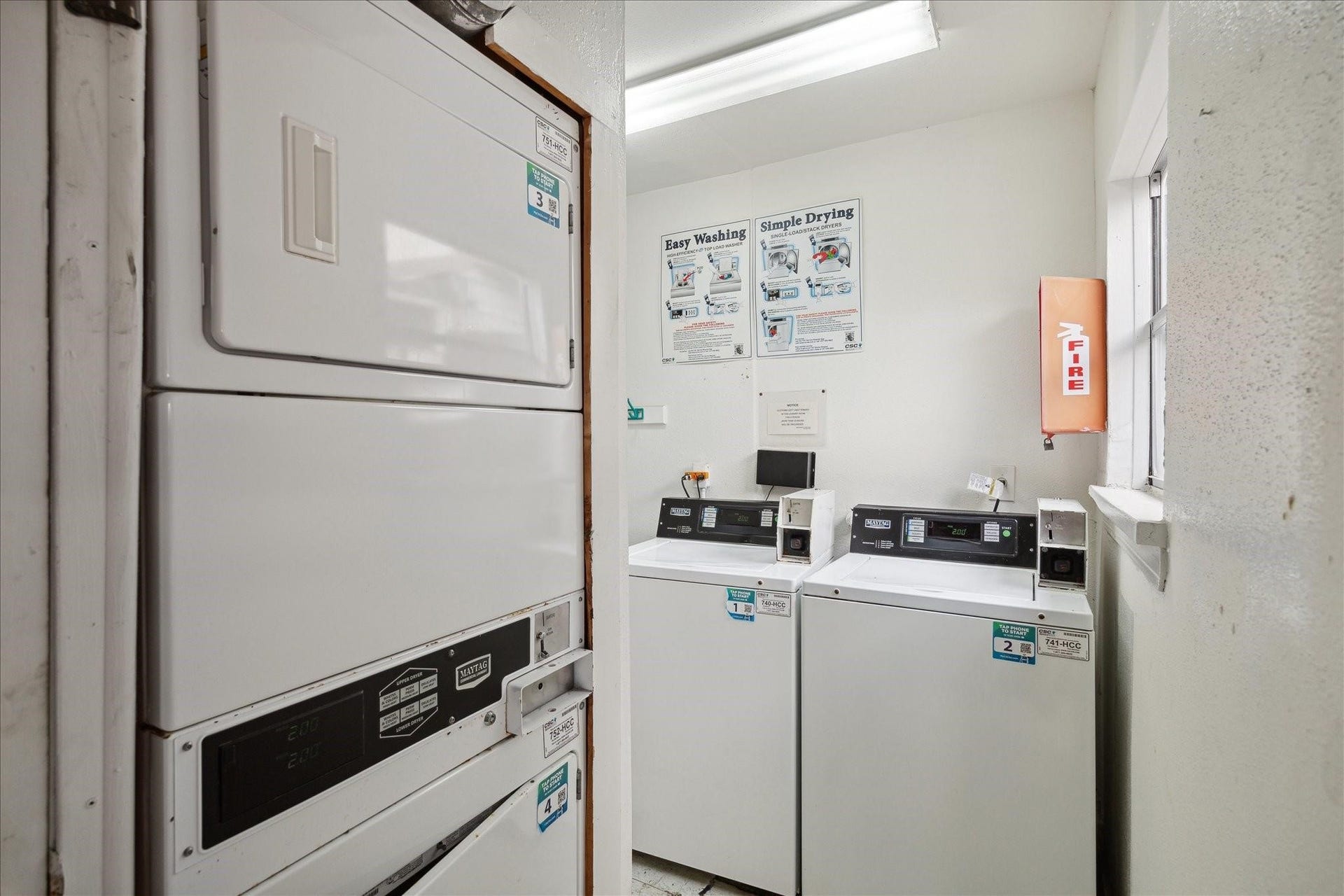7821 Rue Saint Cyr Street, #55, Houston, TX 77074 Convenient on-site shared laundry facilities.
