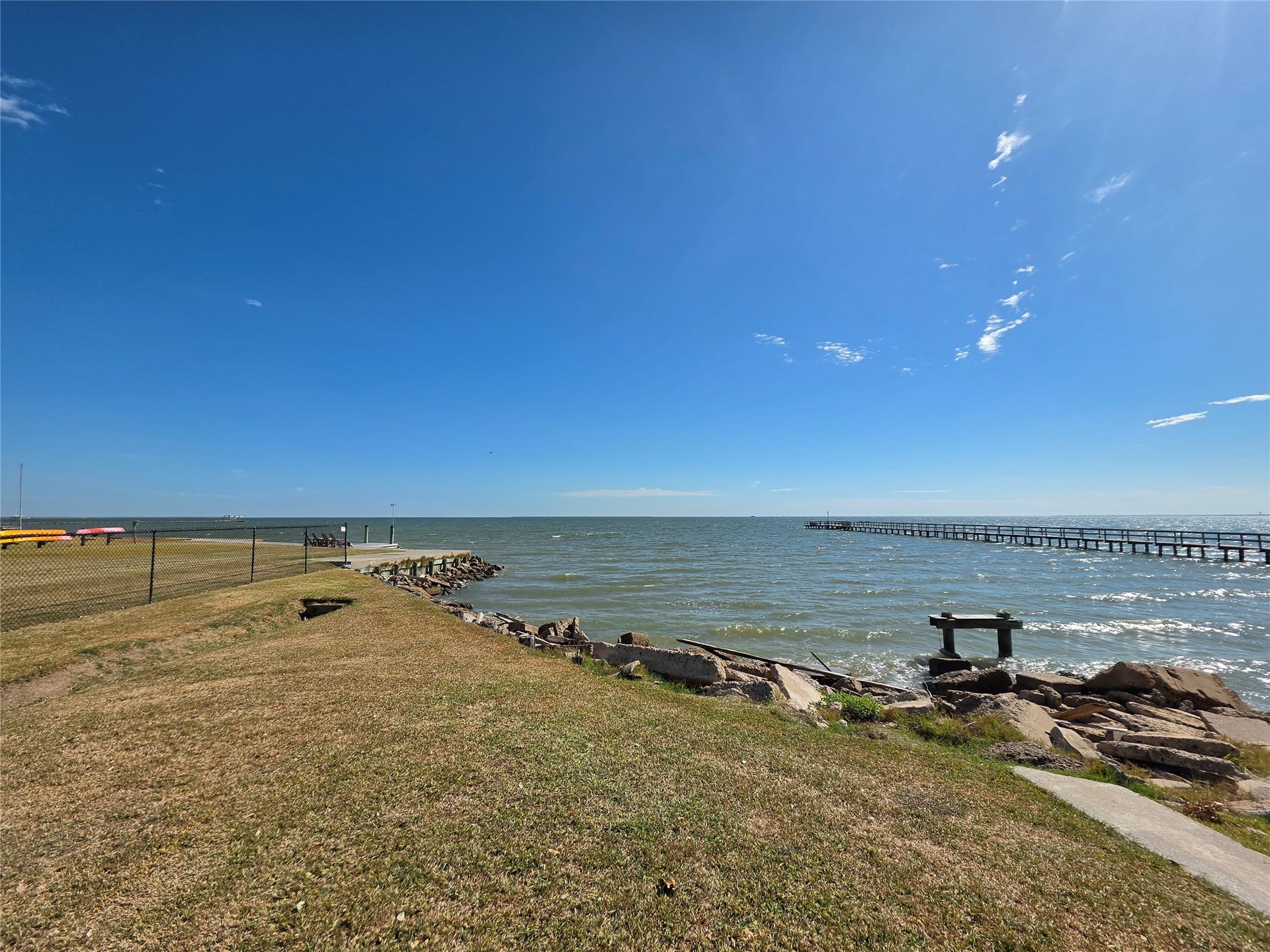 522 E Meyer Road, Seabrook, TX 77586 View of the bay from the end of the block!