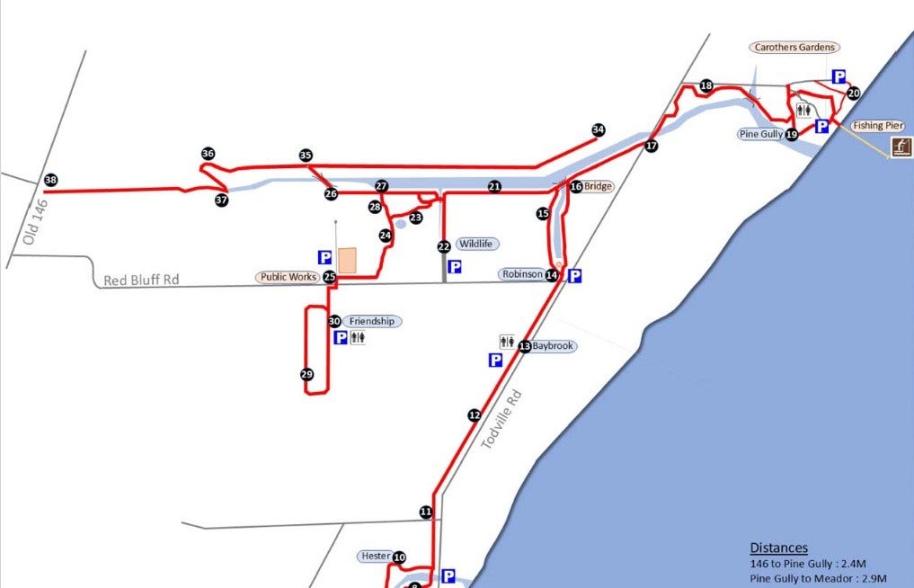 522 E Meyer Road, Seabrook, TX 77586 Hike and Bike Trail System