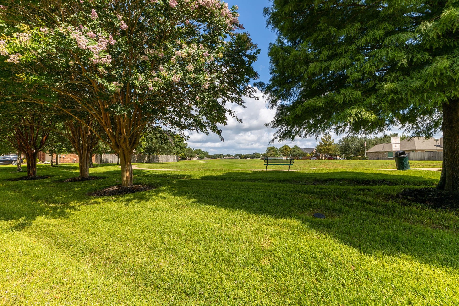 17307 Thicket Hollow Lane, Cypress, TX 77429 Walking path directly across the street