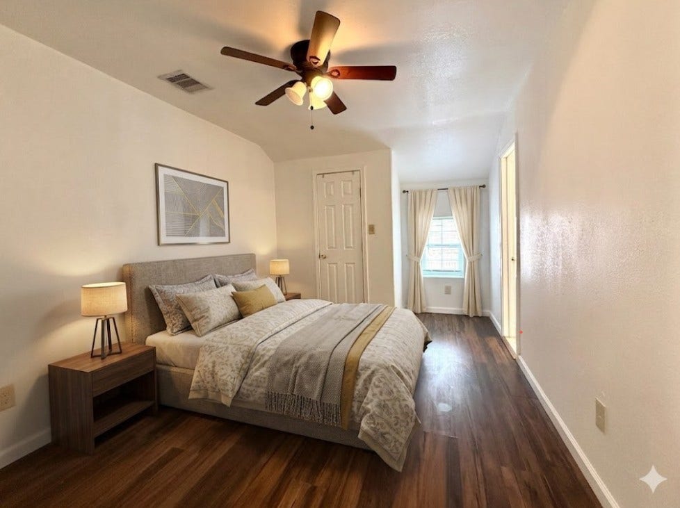 Unit 1 Upstair bedroom