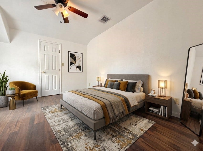 Unit 1 Upstair bedroom