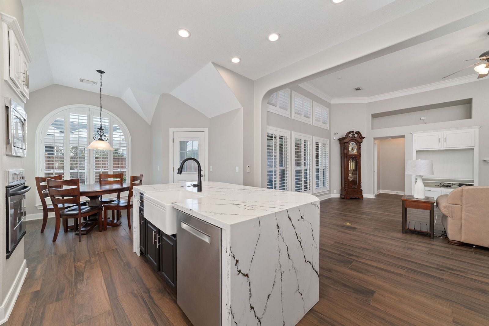 20611 Cypress Tree Lane, Spring, TX 77388 Kitchen, looking into breakfast area