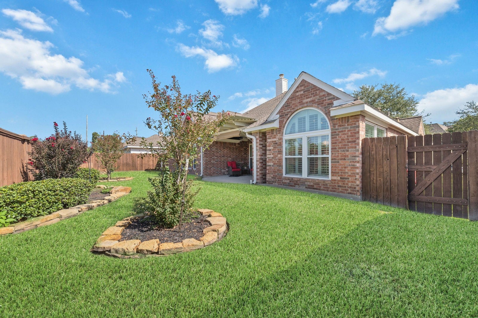 20611 Cypress Tree Lane, Spring, TX 77388 Back yard