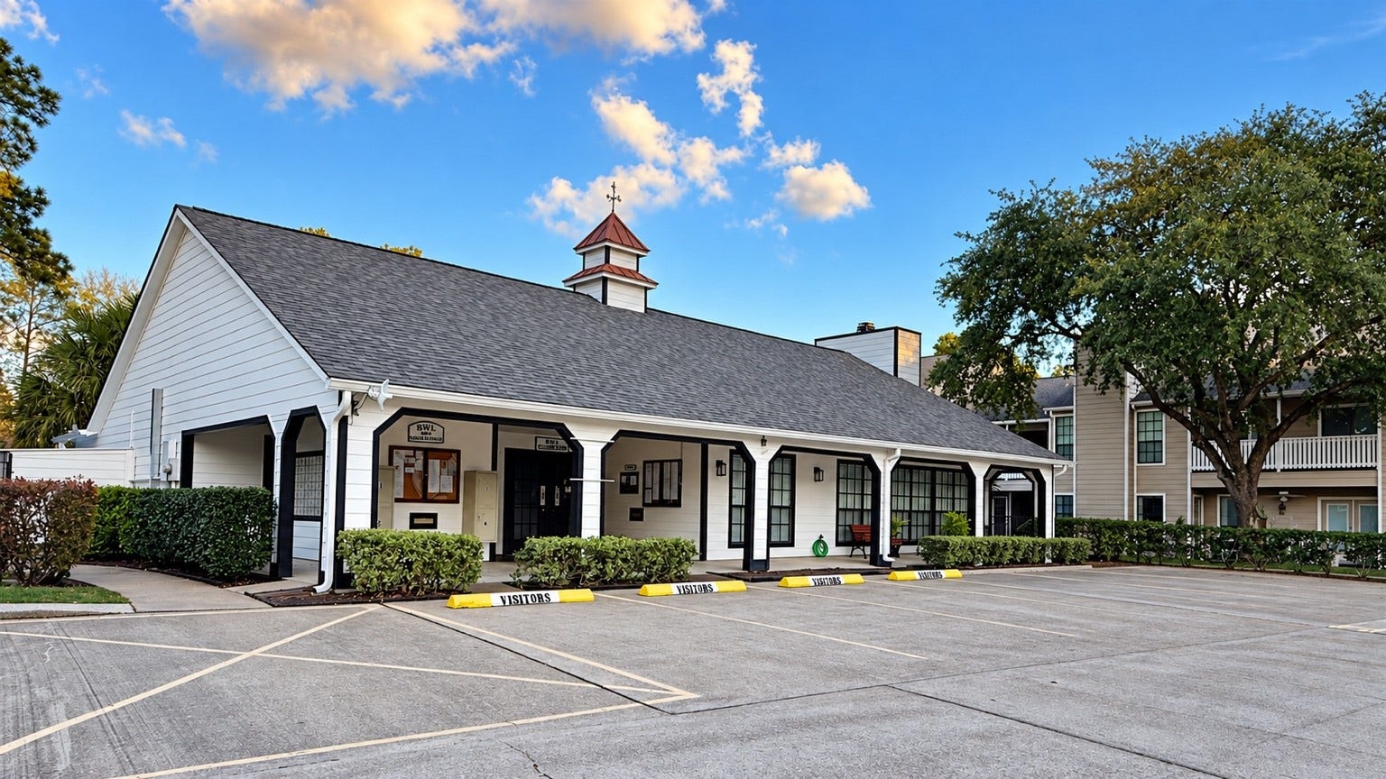 Community clubhouse offers additional neighborhood amenities.