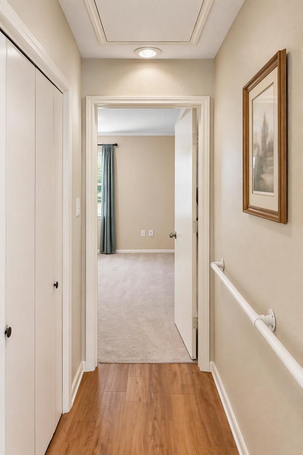 6631 Inwood West Drive, Houston, TX 77088 Primary hall features the utility room big enough for full sized Washer and Dryer