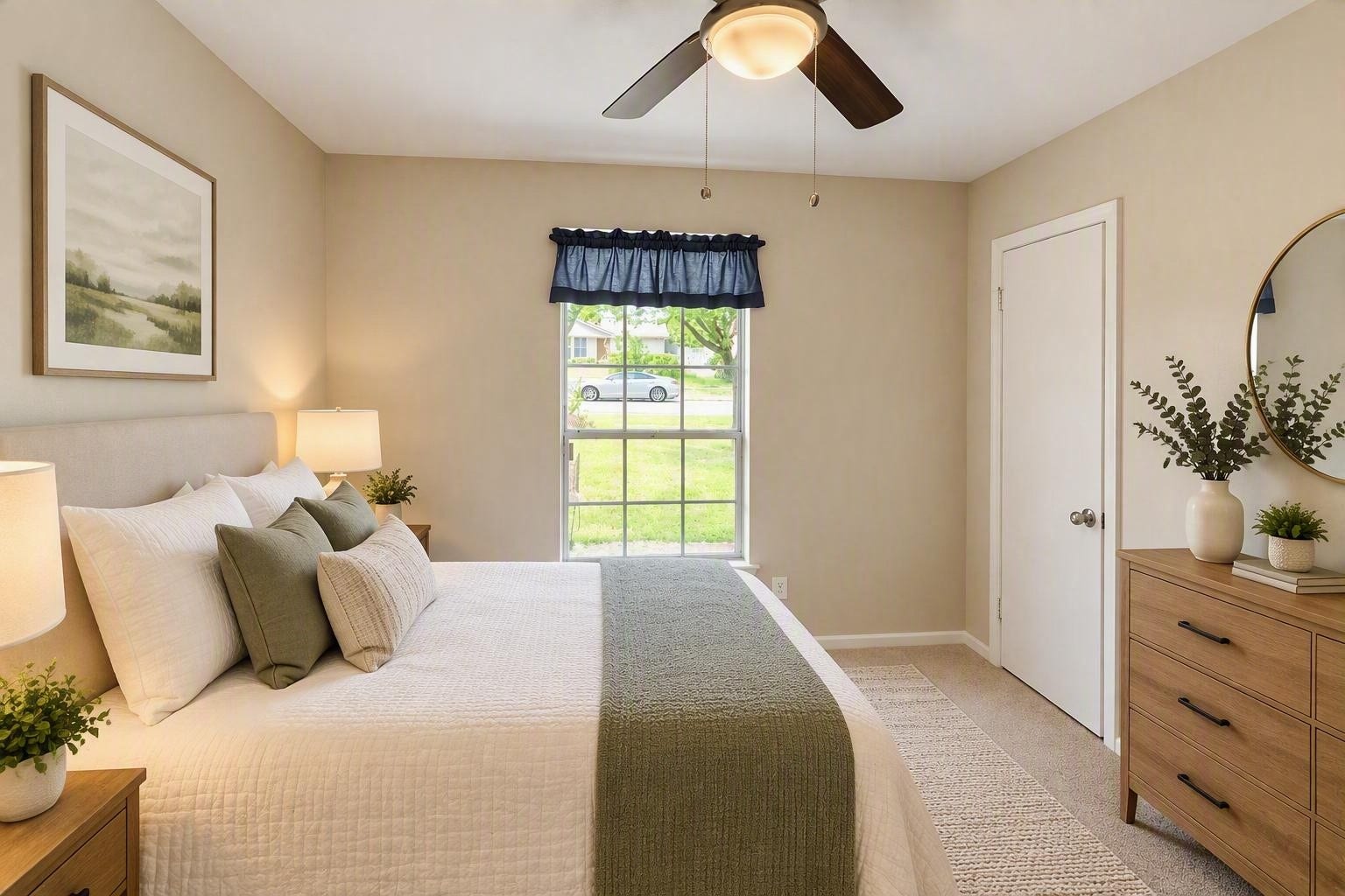 6631 Inwood West Drive, Houston, TX 77088 2nd bedroom virtually staged