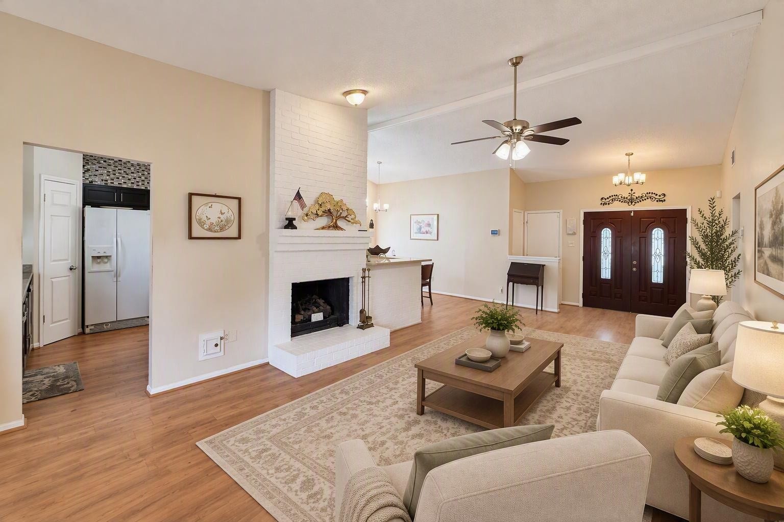 6631 Inwood West Drive, Houston, TX 77088 Room is virtually staged