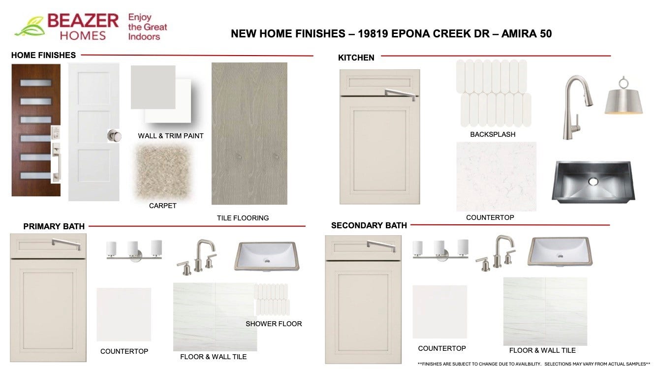 19819 Epona Creek Drive, Tomball, TX 77377 19819 Epona Creek Design Selections