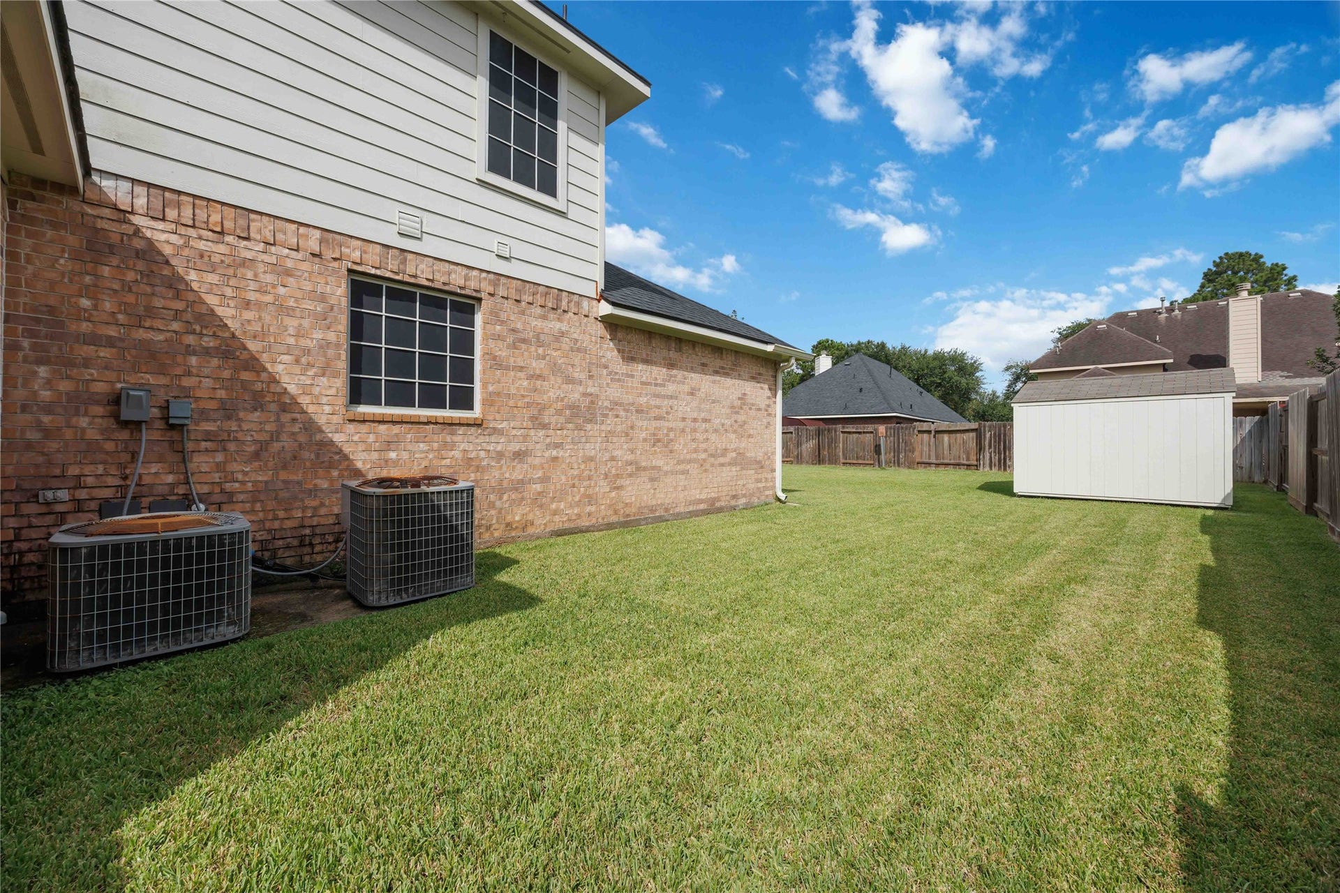 Additional side yard space