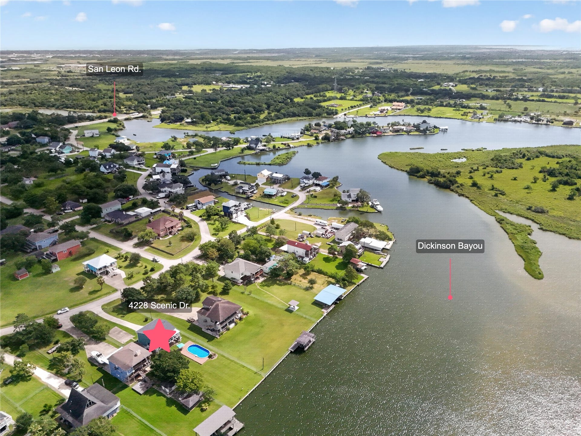4228 Scenic Drive, Dickinson, TX 77539 4228 Scenic Drive, Dickinson, TX 77539