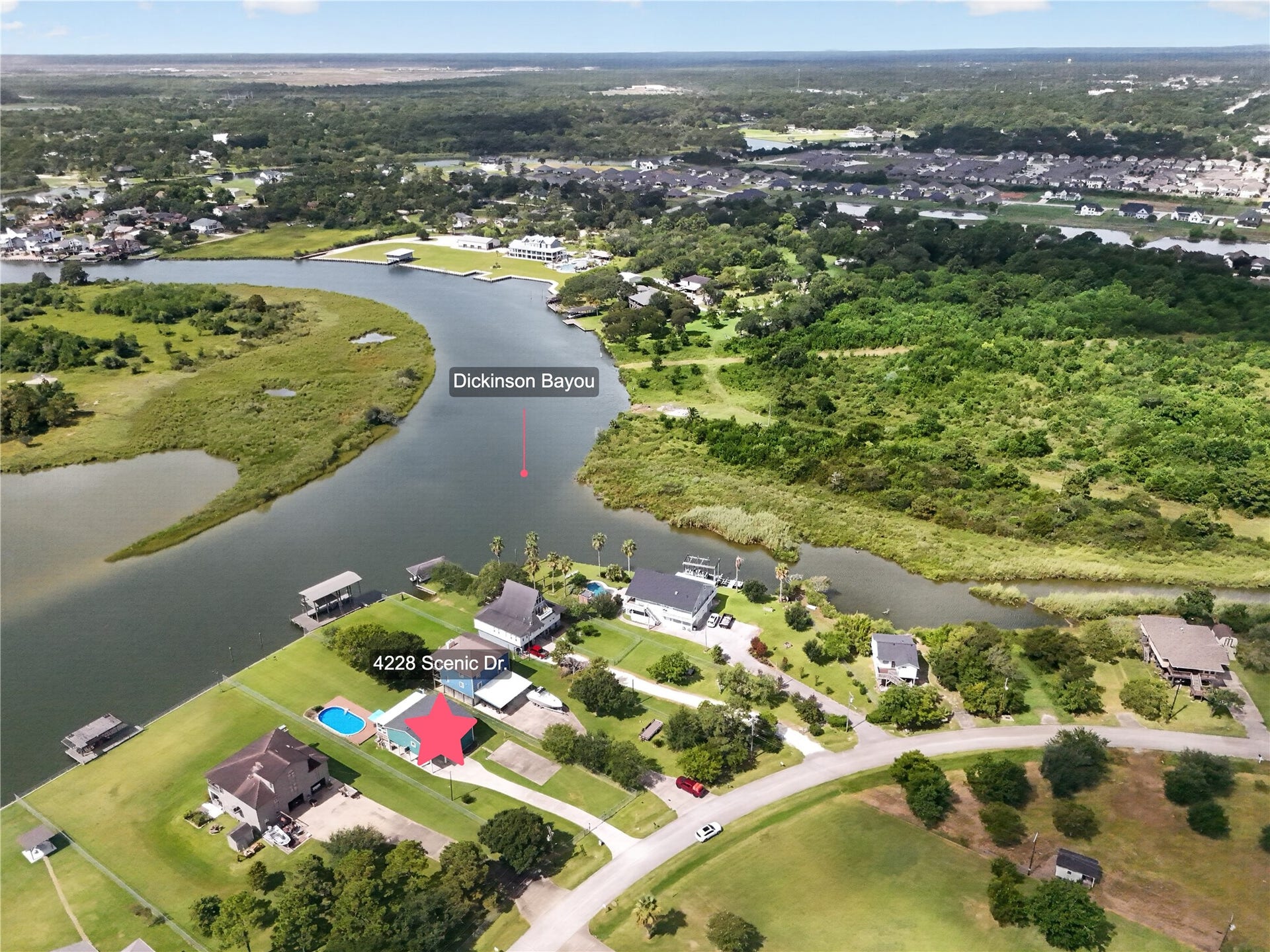 4228 Scenic Drive, Dickinson, TX 77539 4228 Scenic Drive, Dickinson, TX 77539