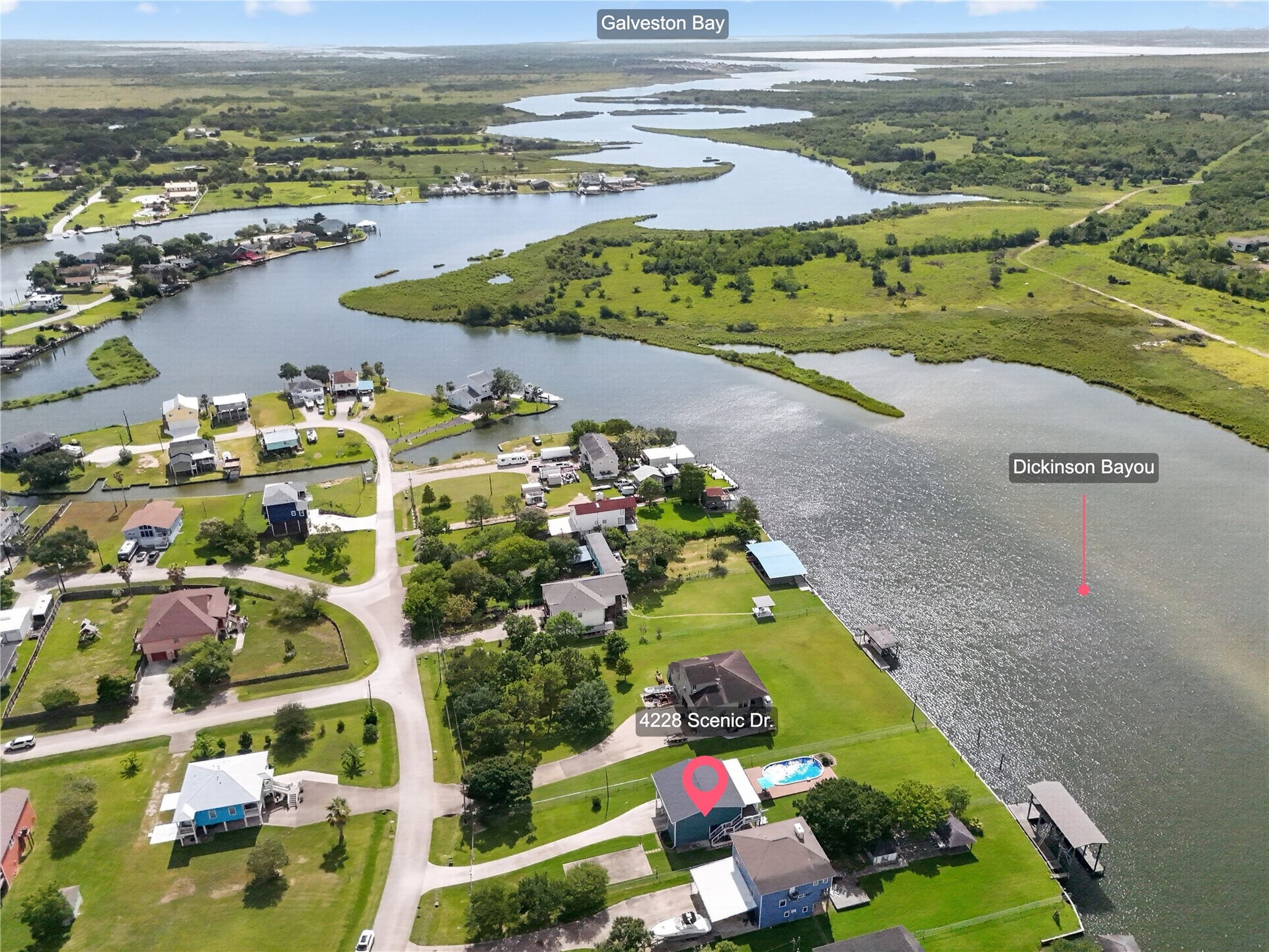4228 Scenic Drive, Dickinson, TX 77539 4228 Scenic Drive, Dickinson, TX 77539