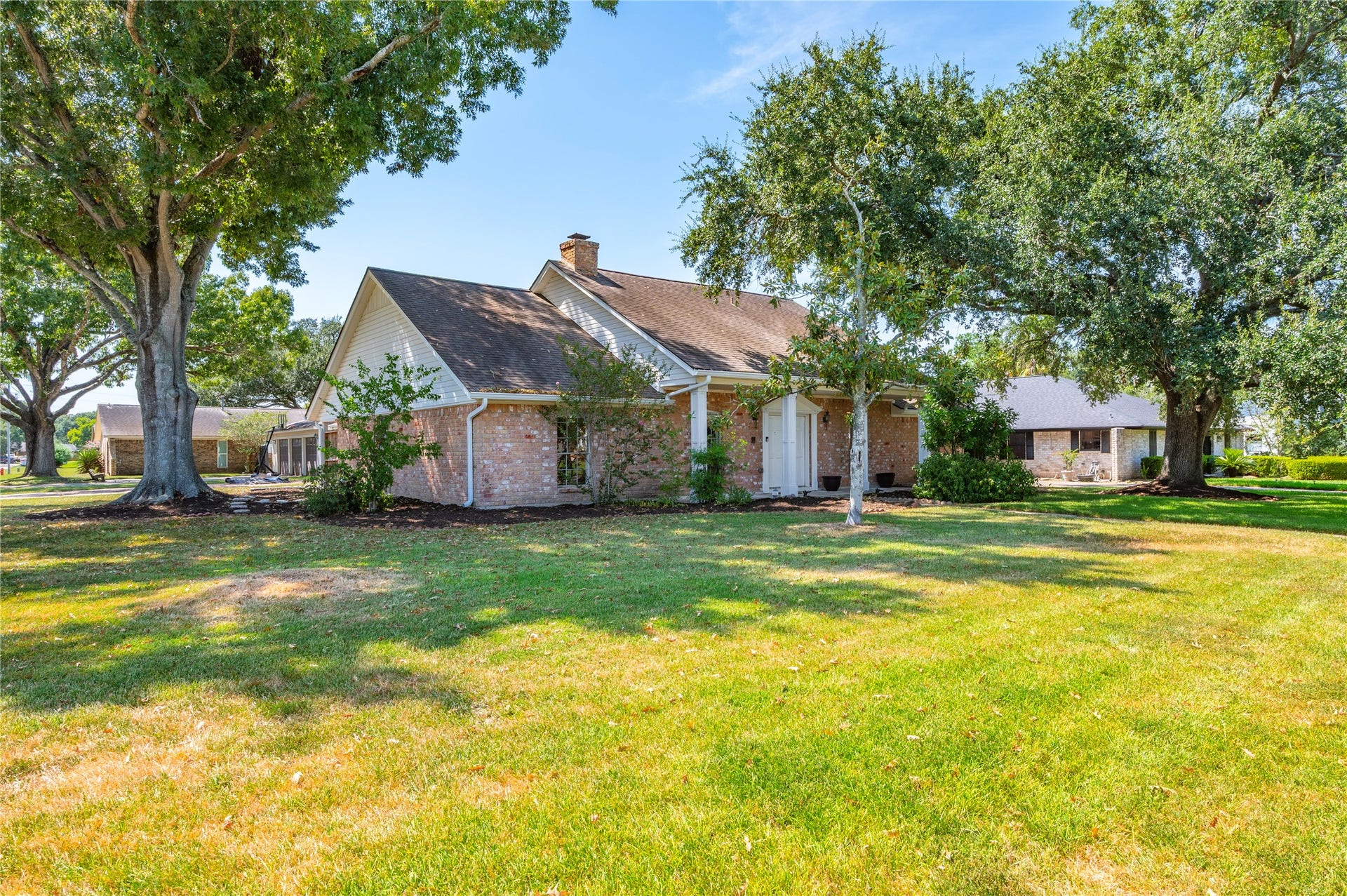 501 Audubon Street, League City, TX 77573 Home is situated on large corner lot.