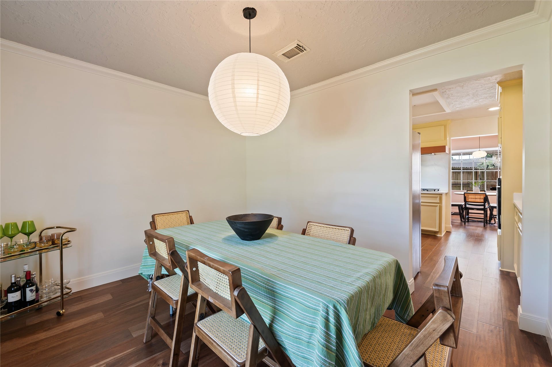501 Audubon Street, League City, TX 77573 Another view of the spacious formal dining with easy and direct access to the kitchen.