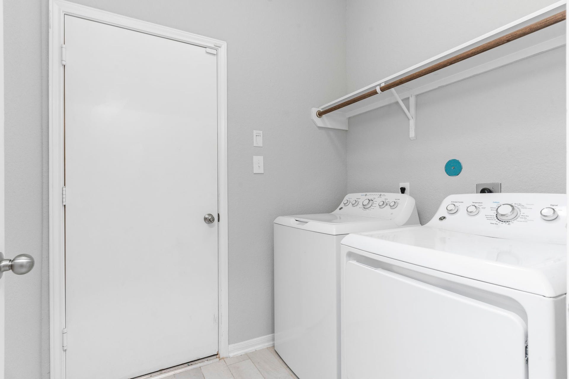 5406 Rustic Ruby Dr, Fulshear, TX 77423 Utility Room with Washer & Dryer