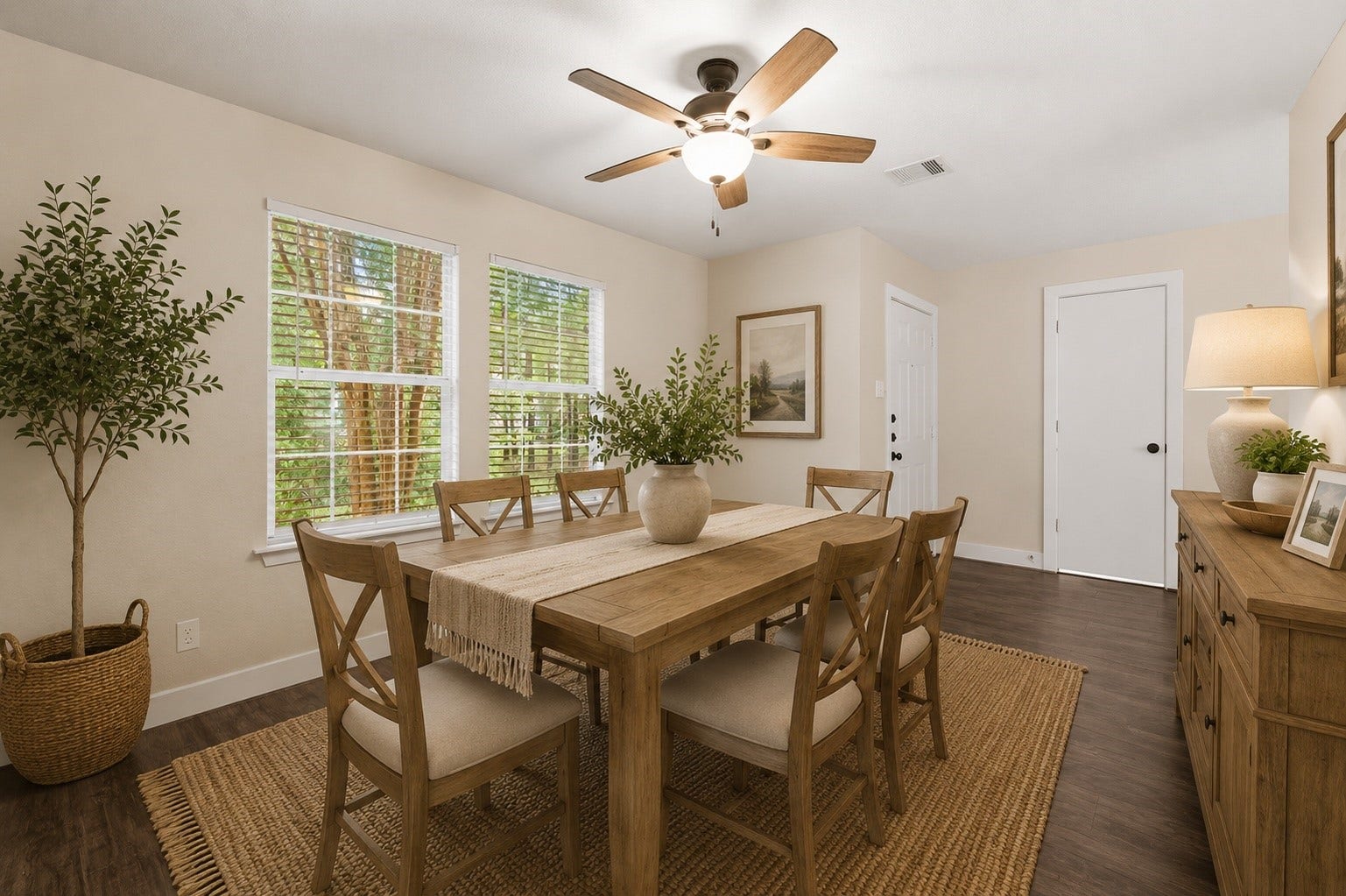 26853 Haileys Manor, Kingwood, TX 77339 Another view the virtually staged dining room.