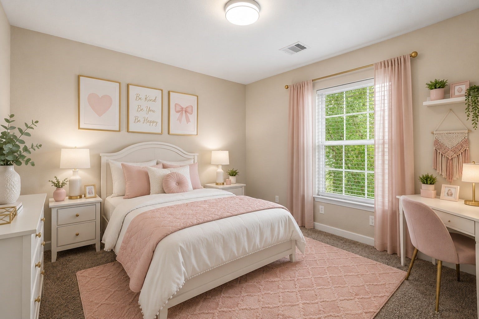 26853 Haileys Manor, Kingwood, TX 77339 Virtually staged secondary bedroom #1
