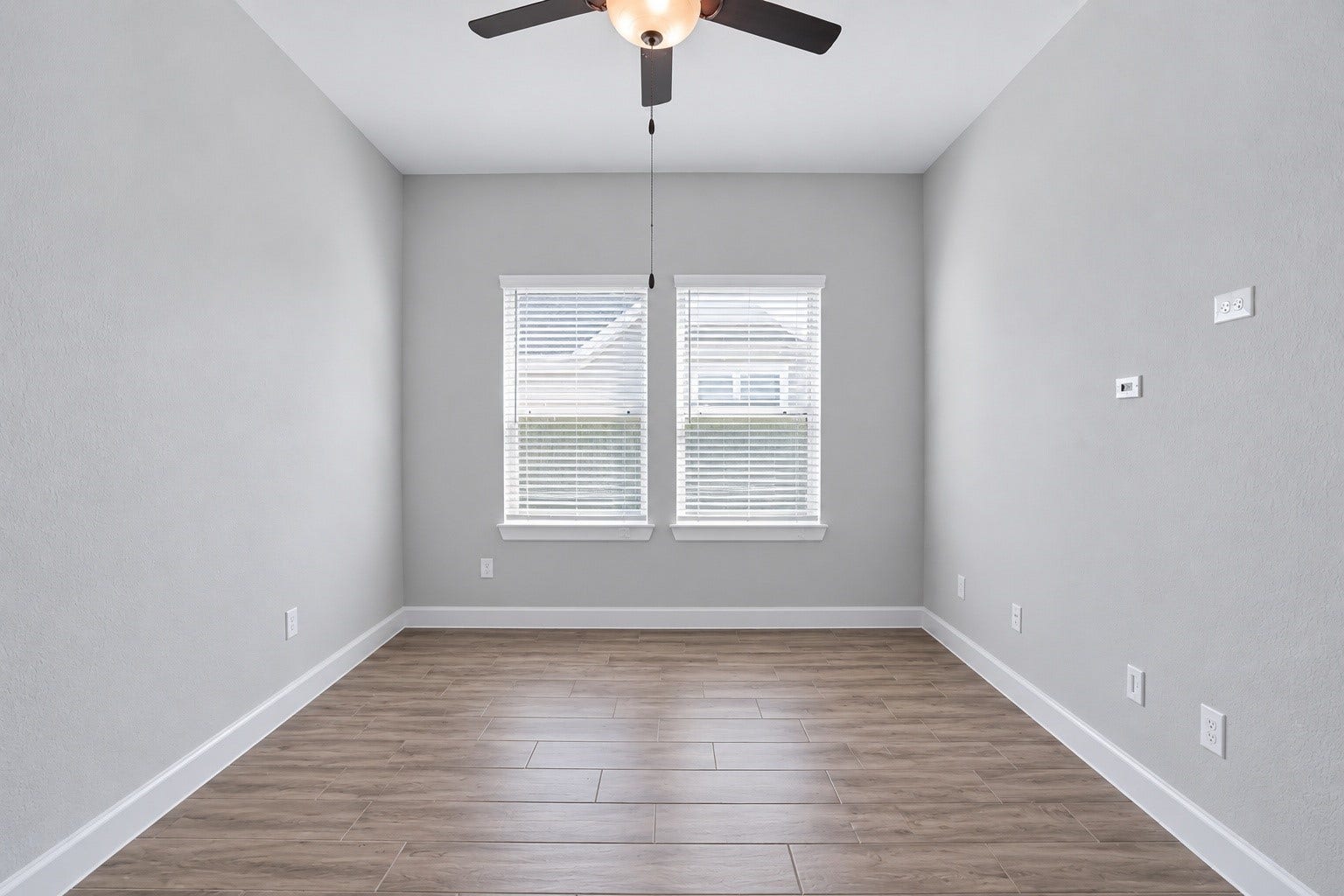 1515 Shining Willow Court, Richmond, TX 77406 Private home office with French doors, perfect for work or study.