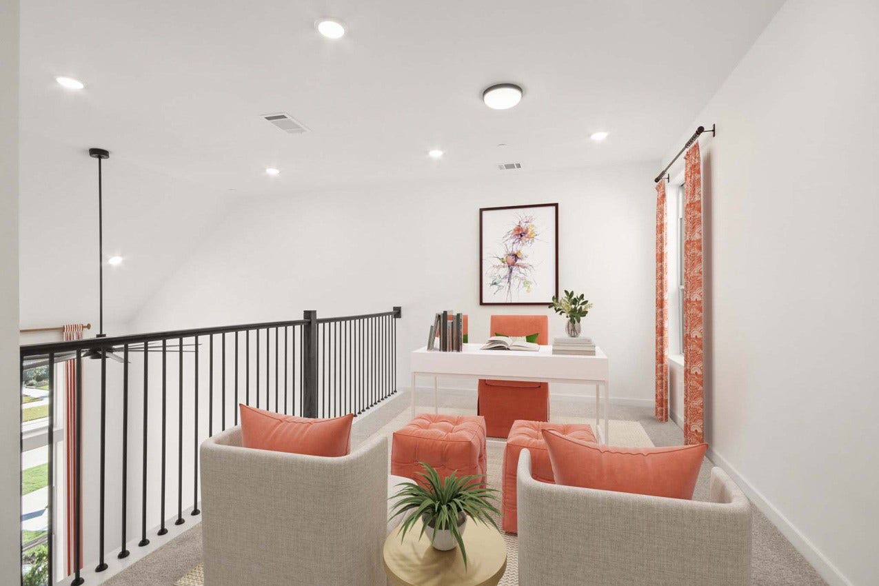 329 Fields Lane, Montgomery, TX 77316 Staged Loft area