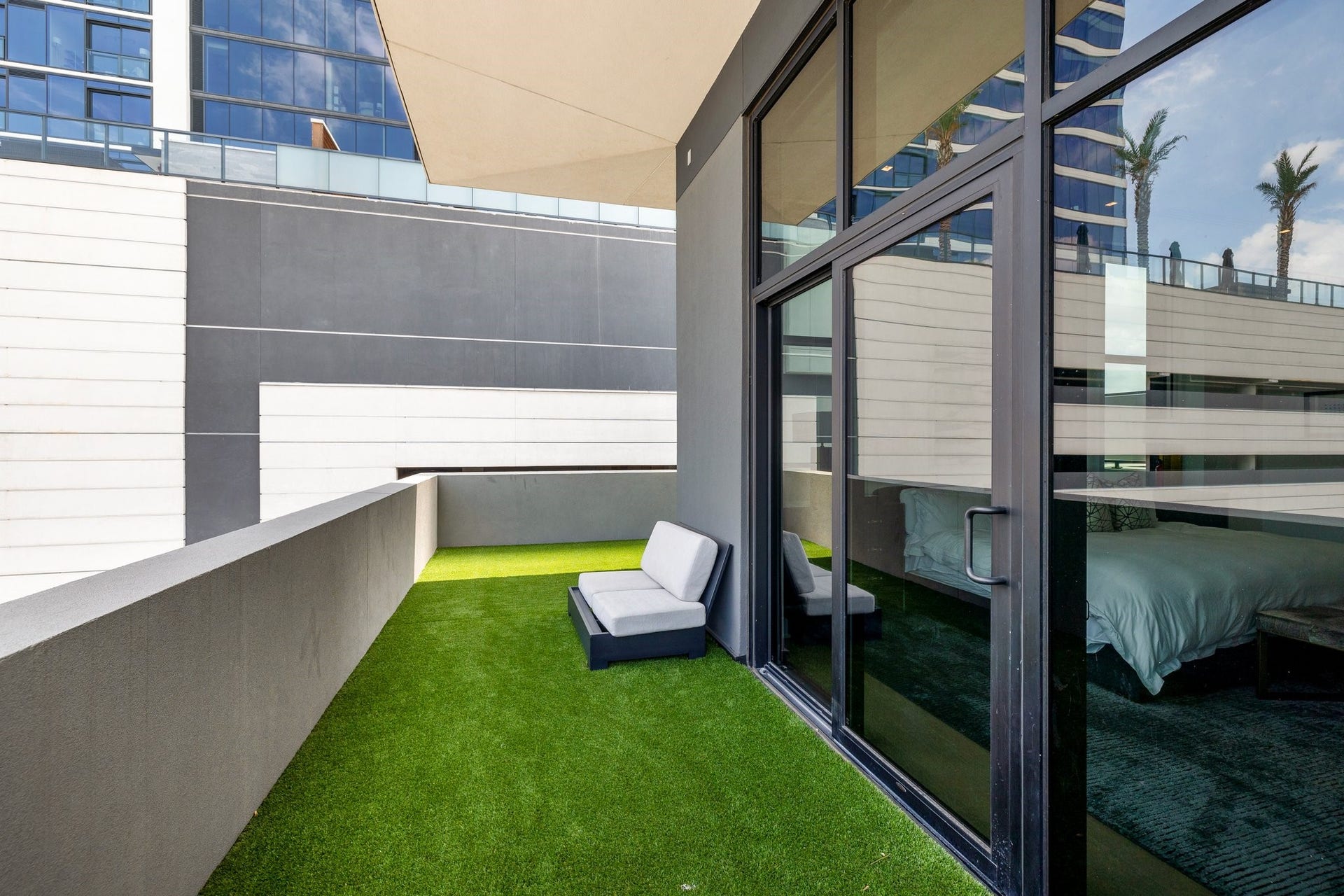 2710 Steel Street, #704, Houston, TX 77098 Primary balcony shown here.
