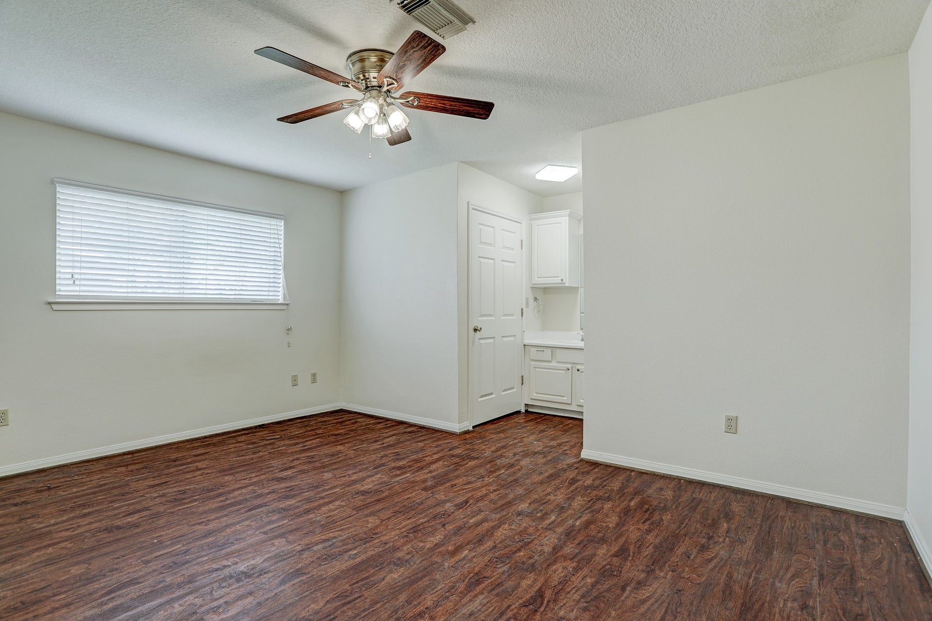 Bedrooms now have carpet