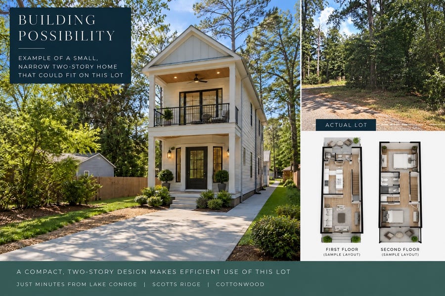 Property photo for 15814 cottonwood Drive, Montgomery, TX